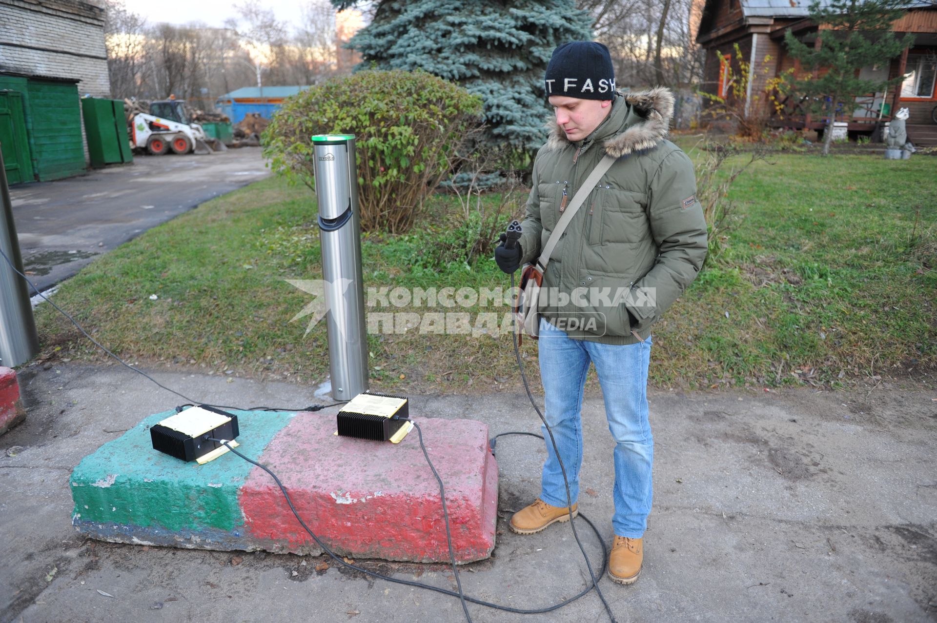 Зарядное устройство для электромобиля