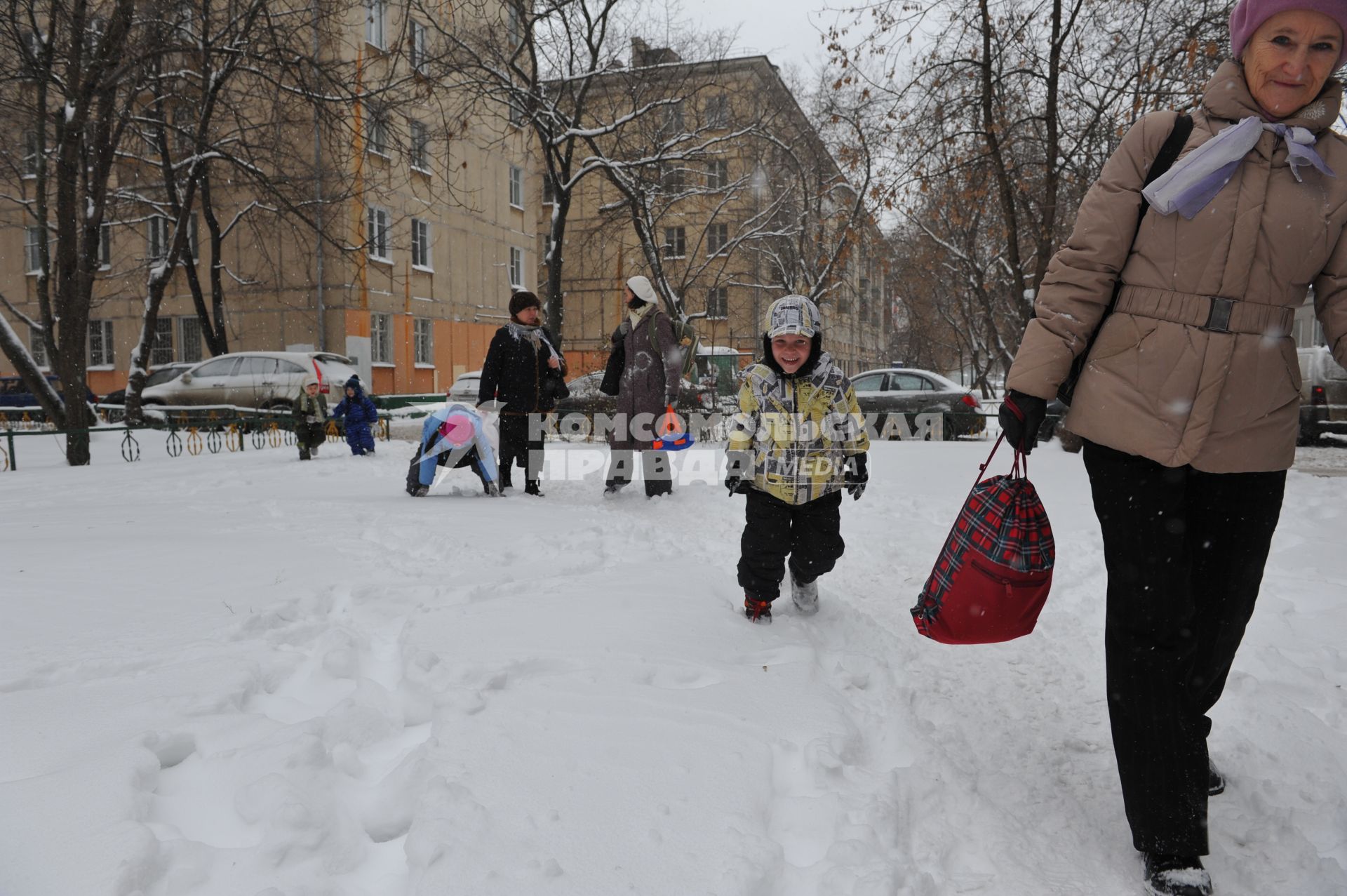 Дети с родителями