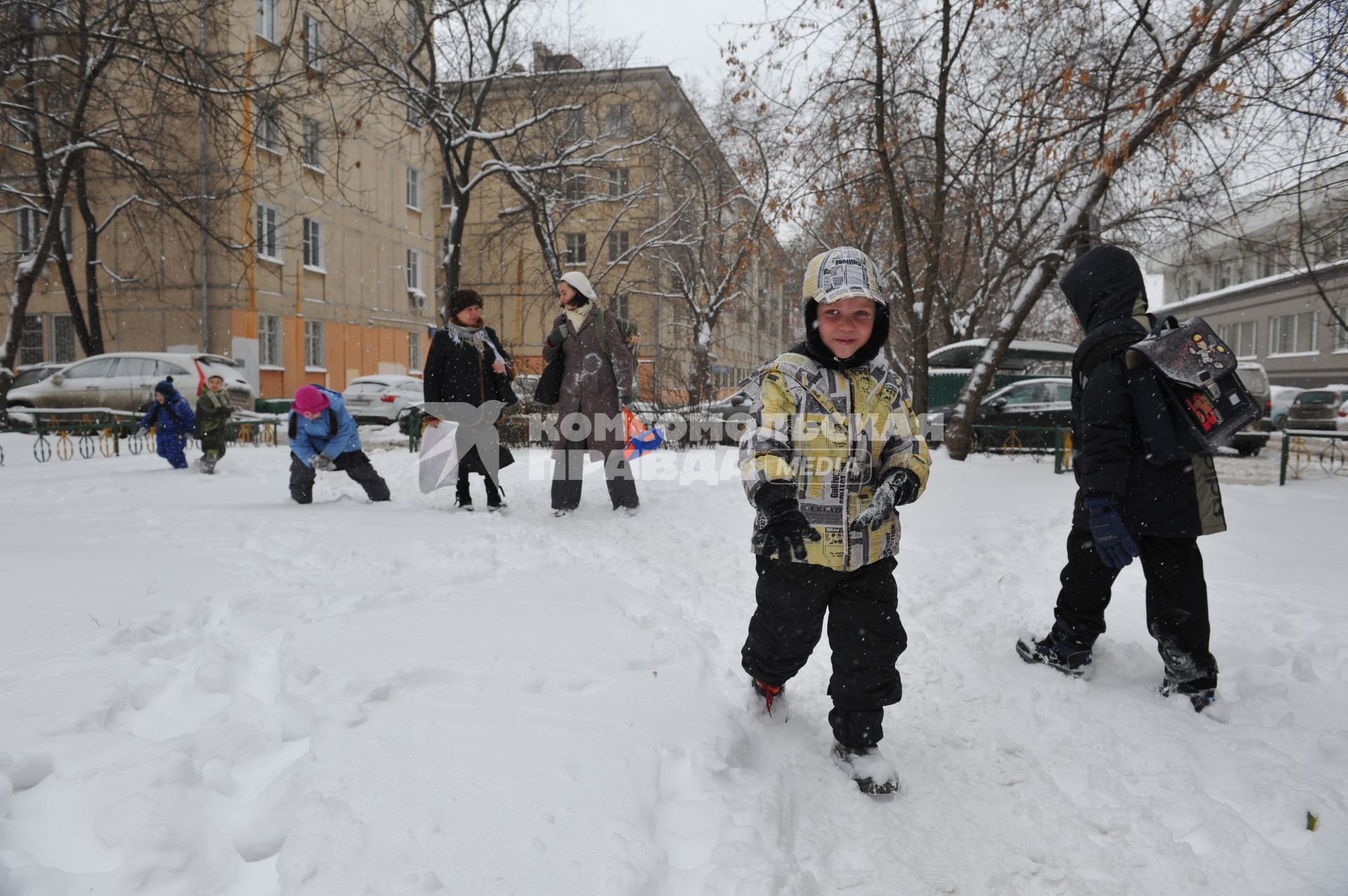 Дети с родителями