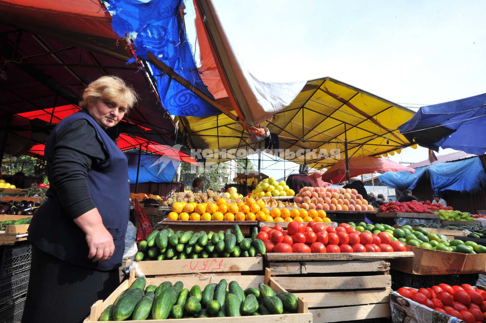 ÷ентральный продуктовый рынок в “билиси