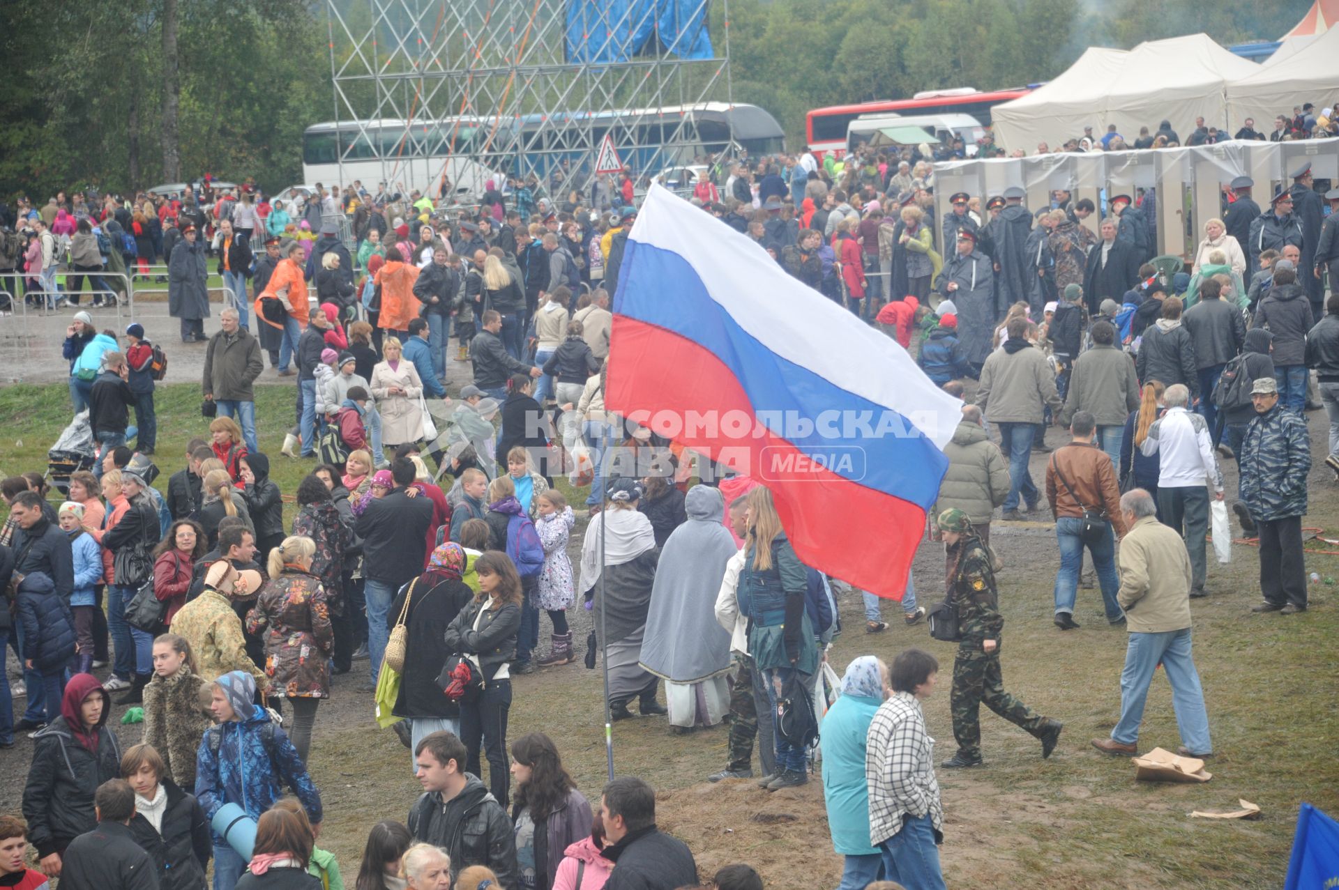 Реконструкция Бородинской битвы - 2012