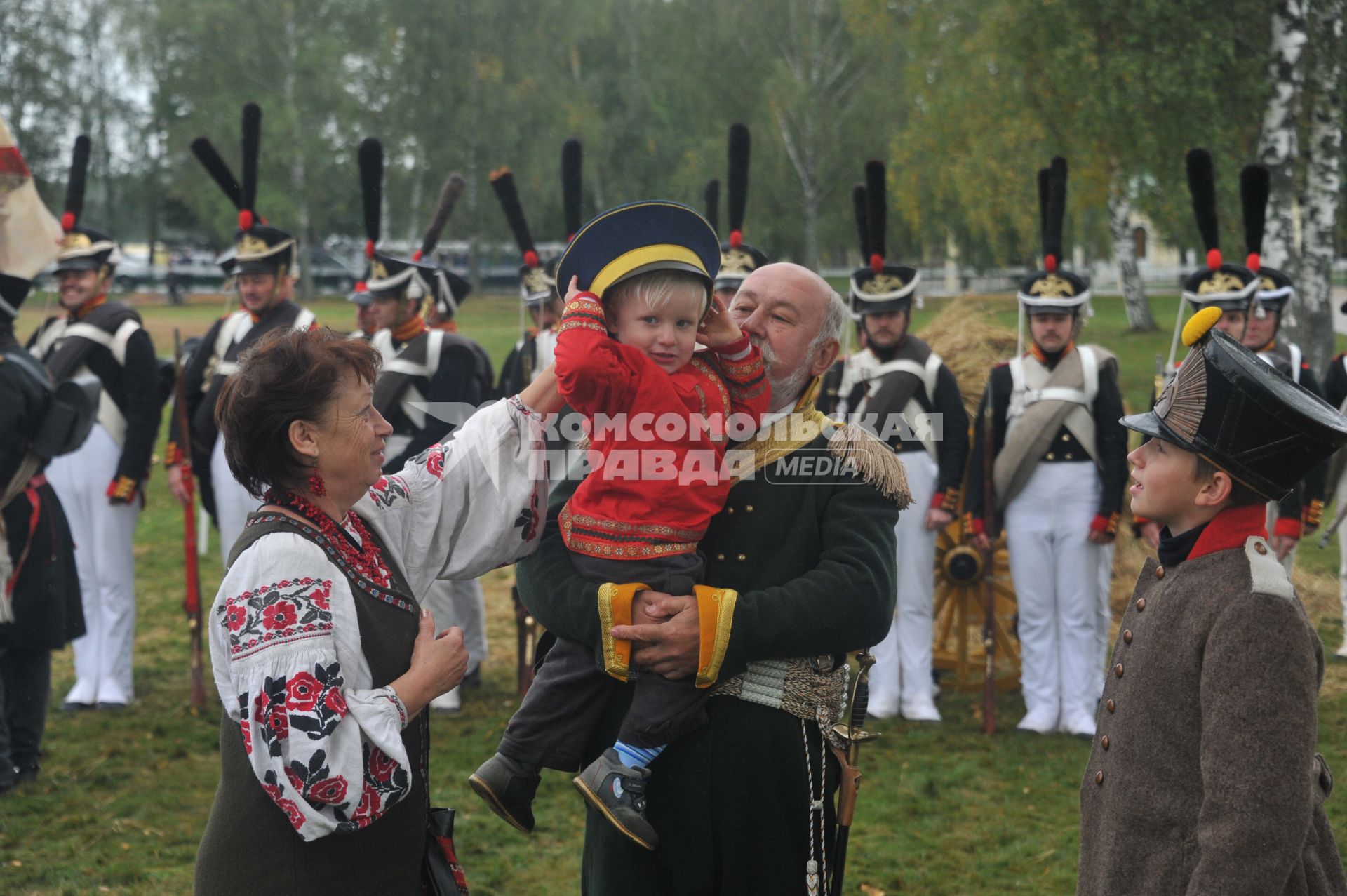 Реконструкция Бородинской битвы - 2012