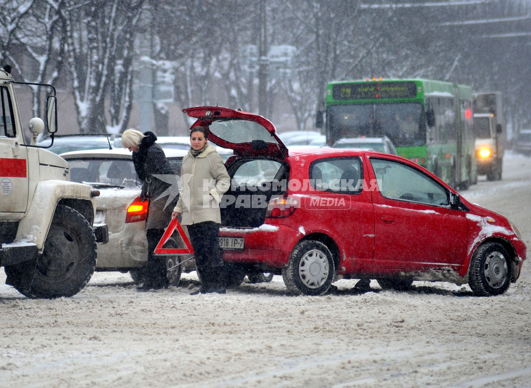 Минск. ДТП.