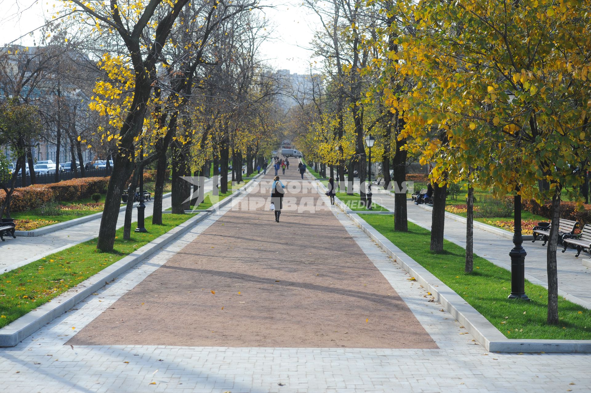 Осень на Тверском бульваре.