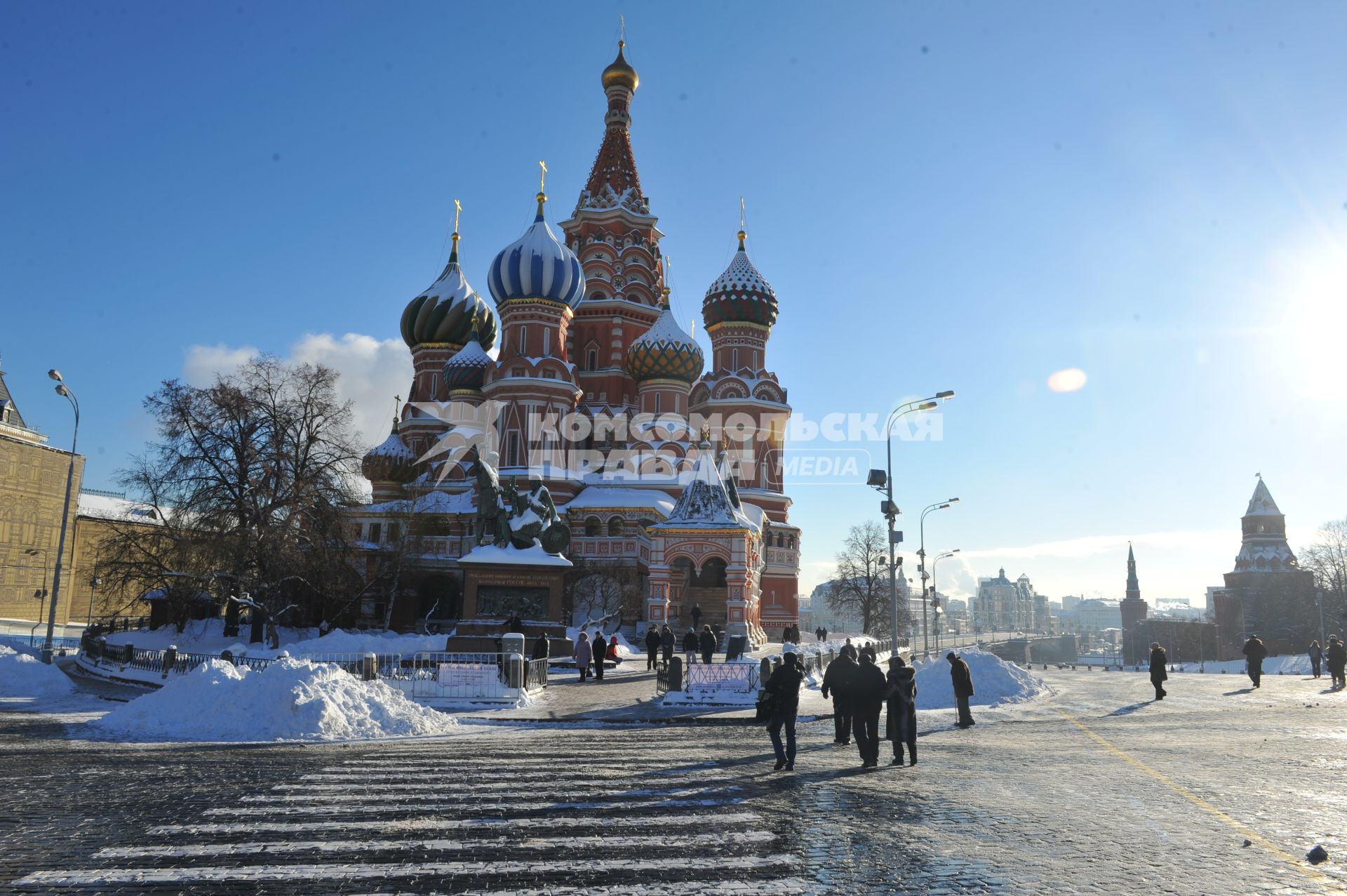 Красная площадь. Храм Василия Блаженного.