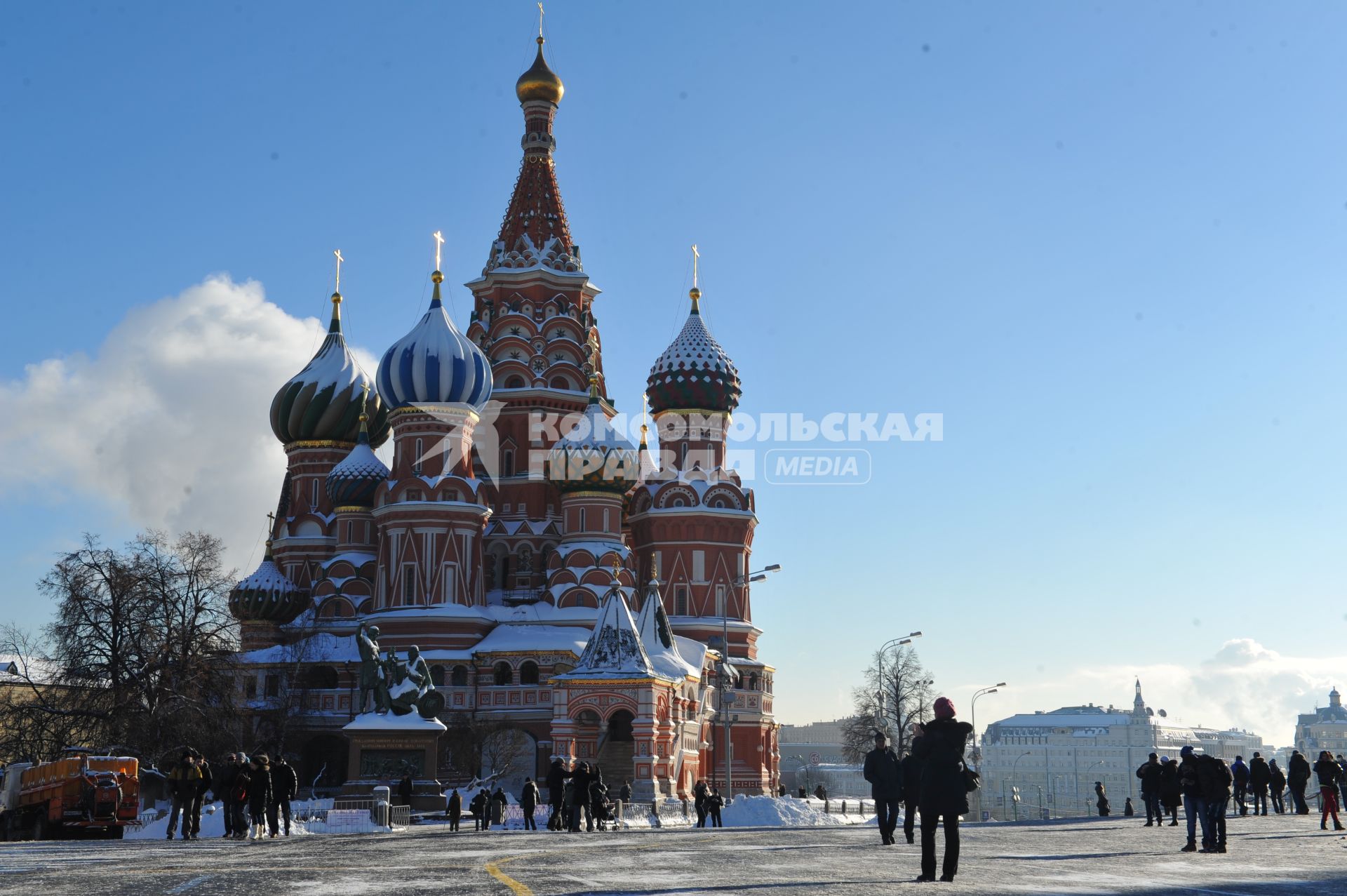 Красная площадь. Храм Василия Блаженного.