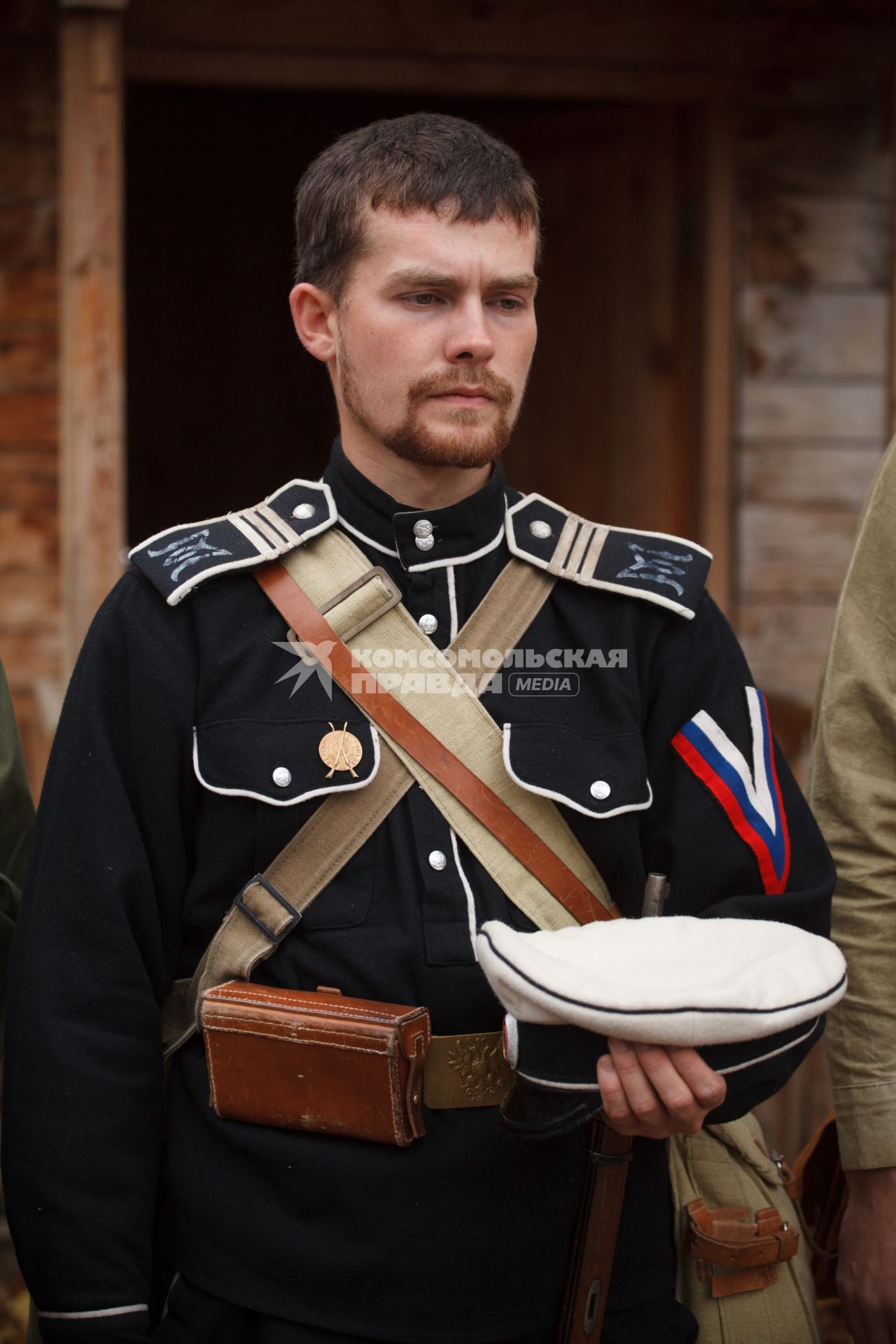 Реконструкция эпизода сражений 1918 года в рамках военно-исторического фестиваля `Там вдали, за рекой`, посвященного Гражданской войне.