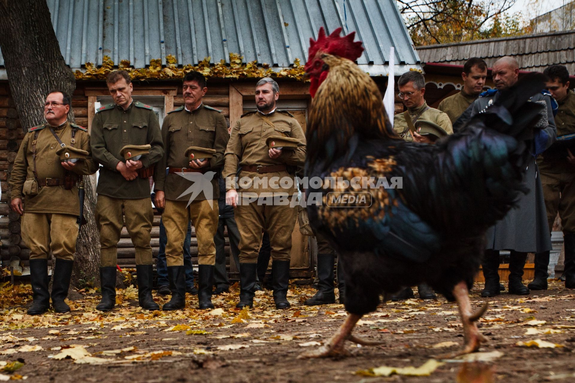 Реконструкция эпизода сражений 1918 года в рамках военно-исторического фестиваля `Там вдали, за рекой`, посвященного Гражданской войне.