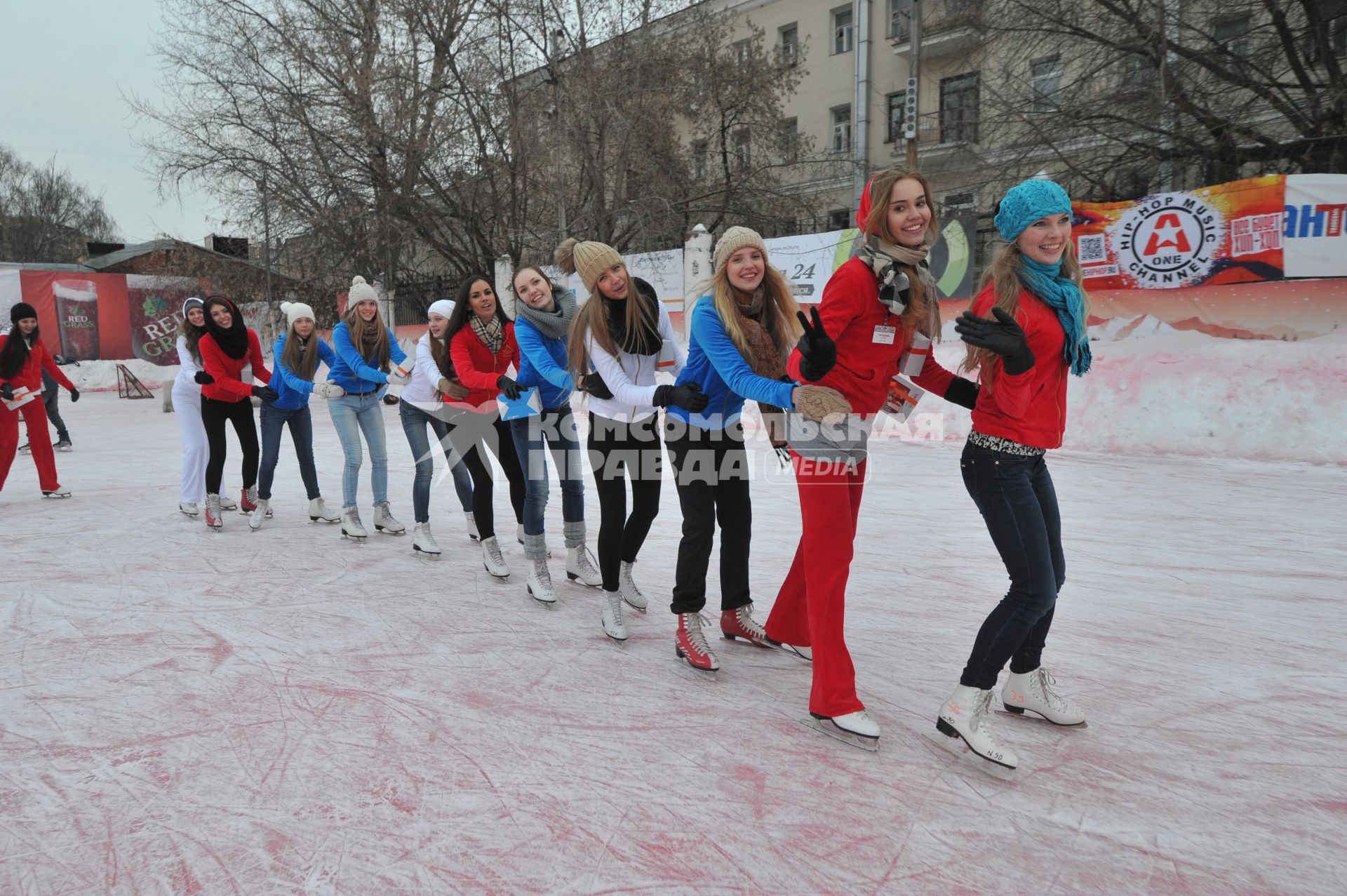 Подготовка финала шоу`Мисс Россия 2013`. На снимке: участницы конкурса.