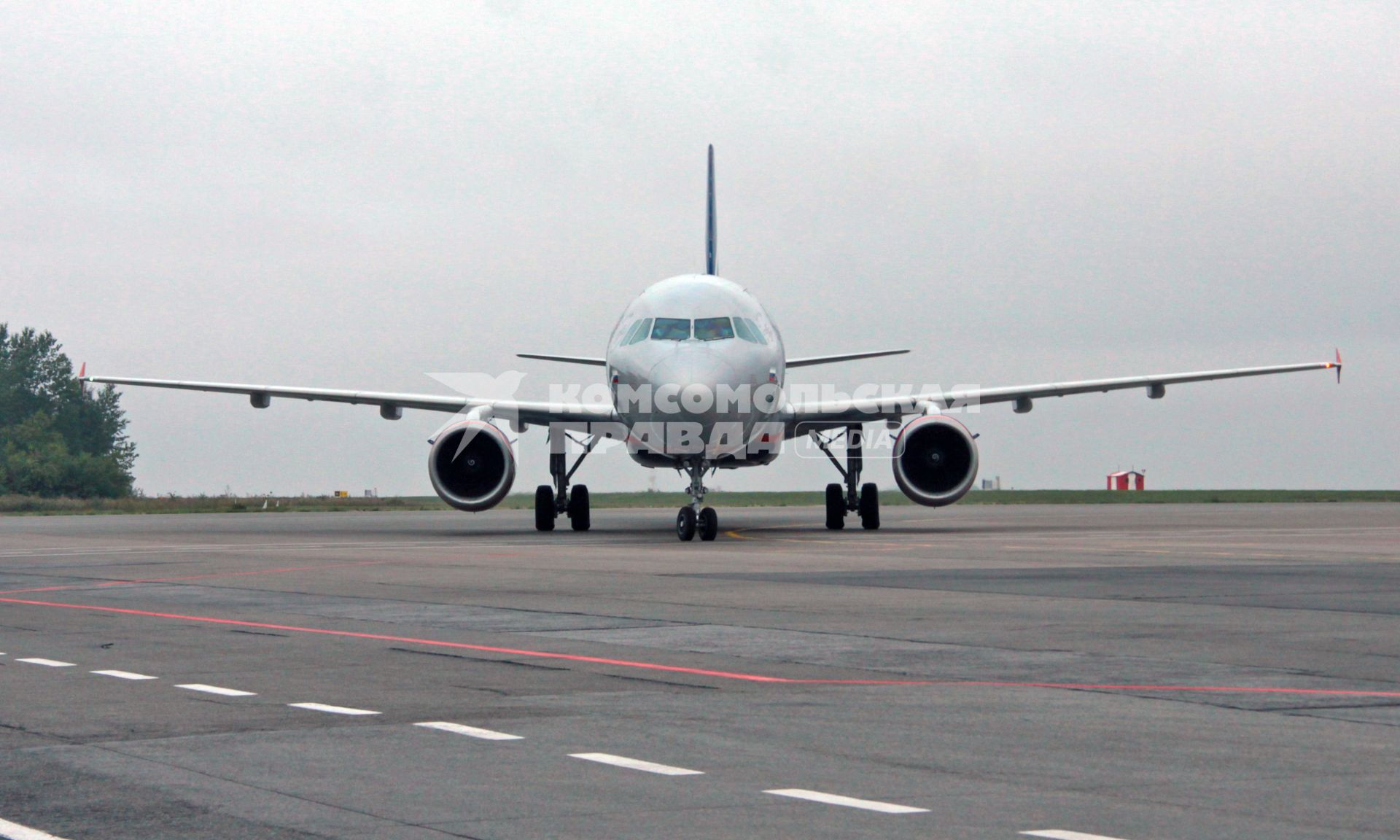 Пассажирский самолет Airbus A321 авиакомпании `Аэрофлот`.