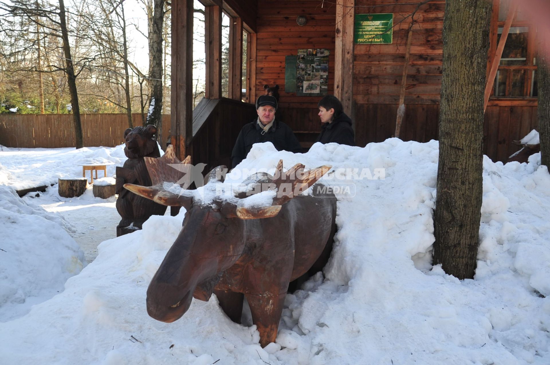 Национальный парк `Лосиный остров`. Музей `Русский быт`.