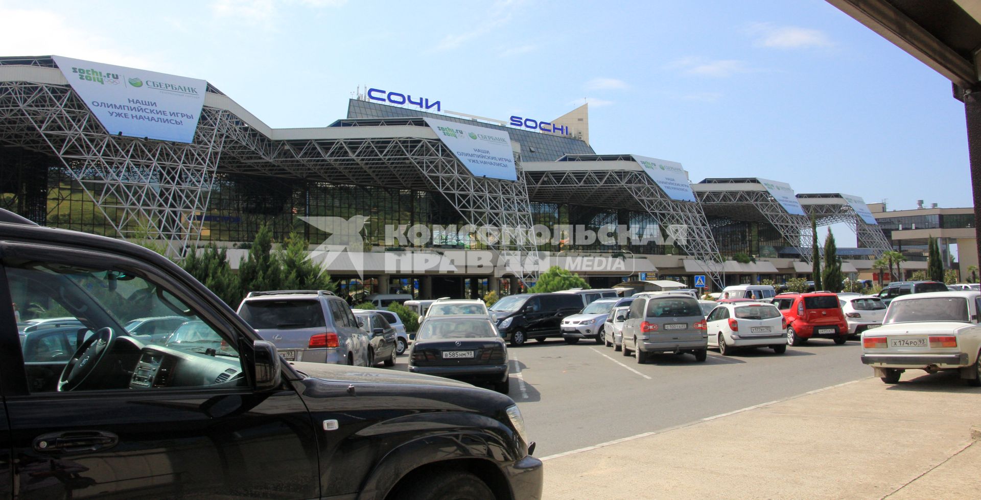 Новый терминал Сочинского аэропорта.