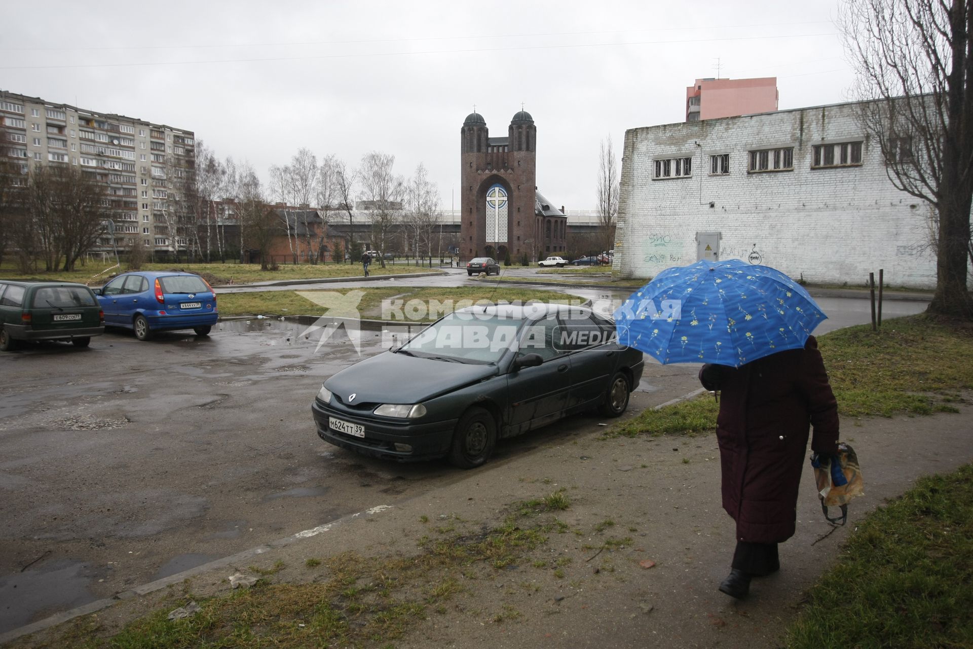 Крестовоздвиженский собор на острове в Калининграде