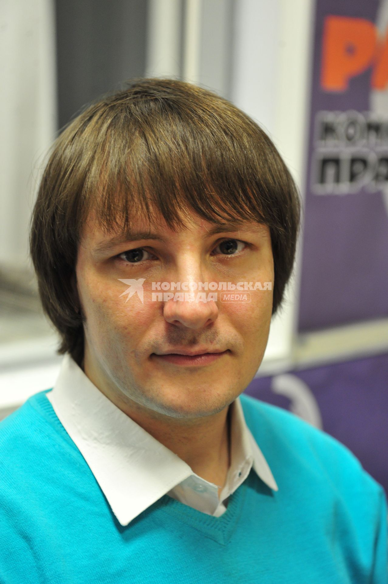 ИД `Комсомольская правда`. Певец, актёр, телеведущий, композитор и поэт- песенник Сергей Переверзев.