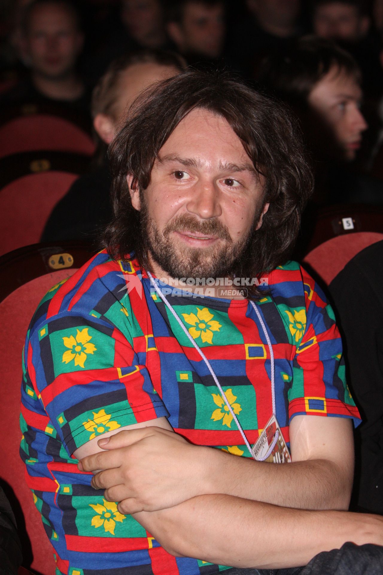 Рок-музыкант, певец Сергей Шнуров.