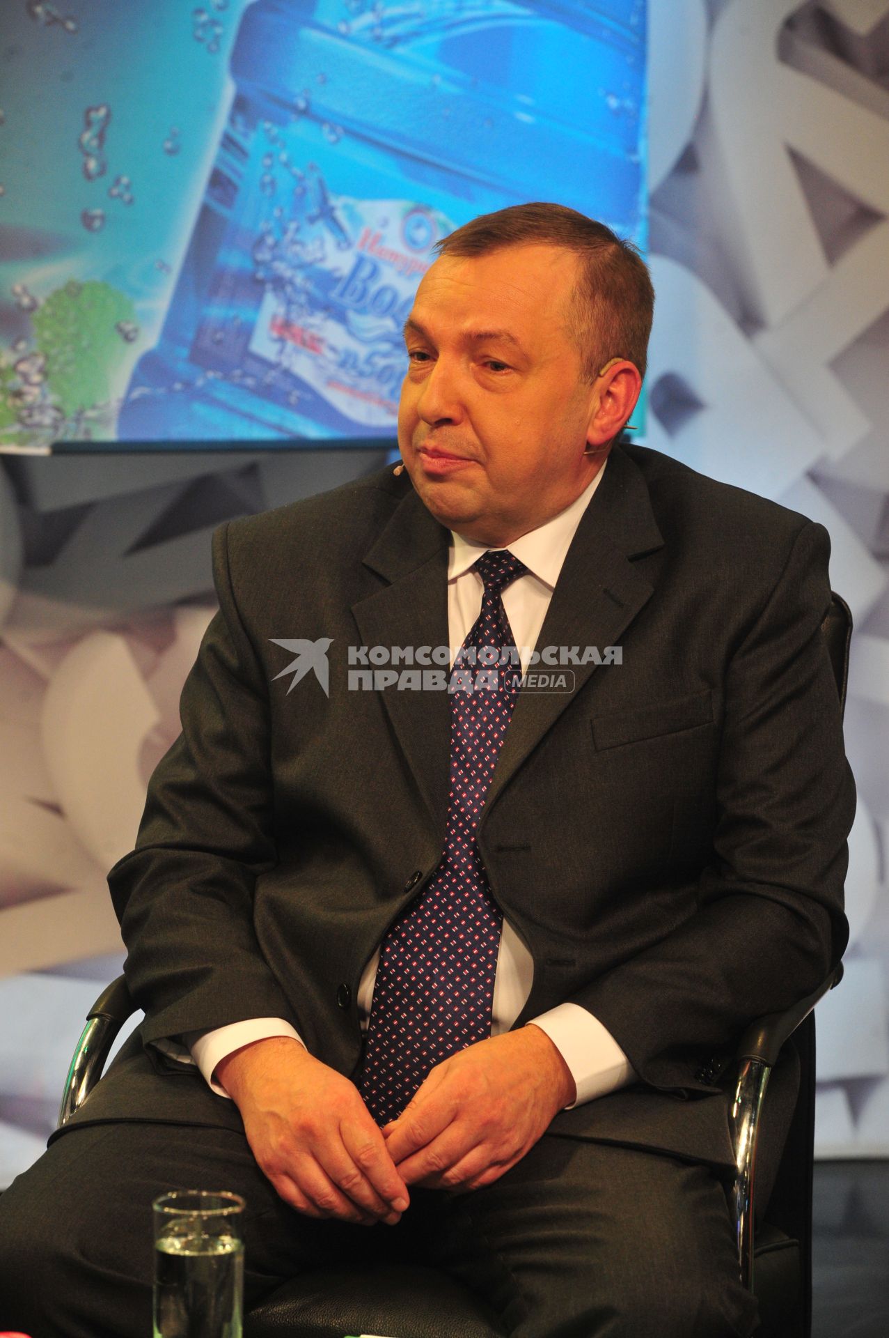 Телевидение `Комсомольская правда`. На снимке: кандидат медицинских наук, представитель компании СЗН Сергей Яковлев.