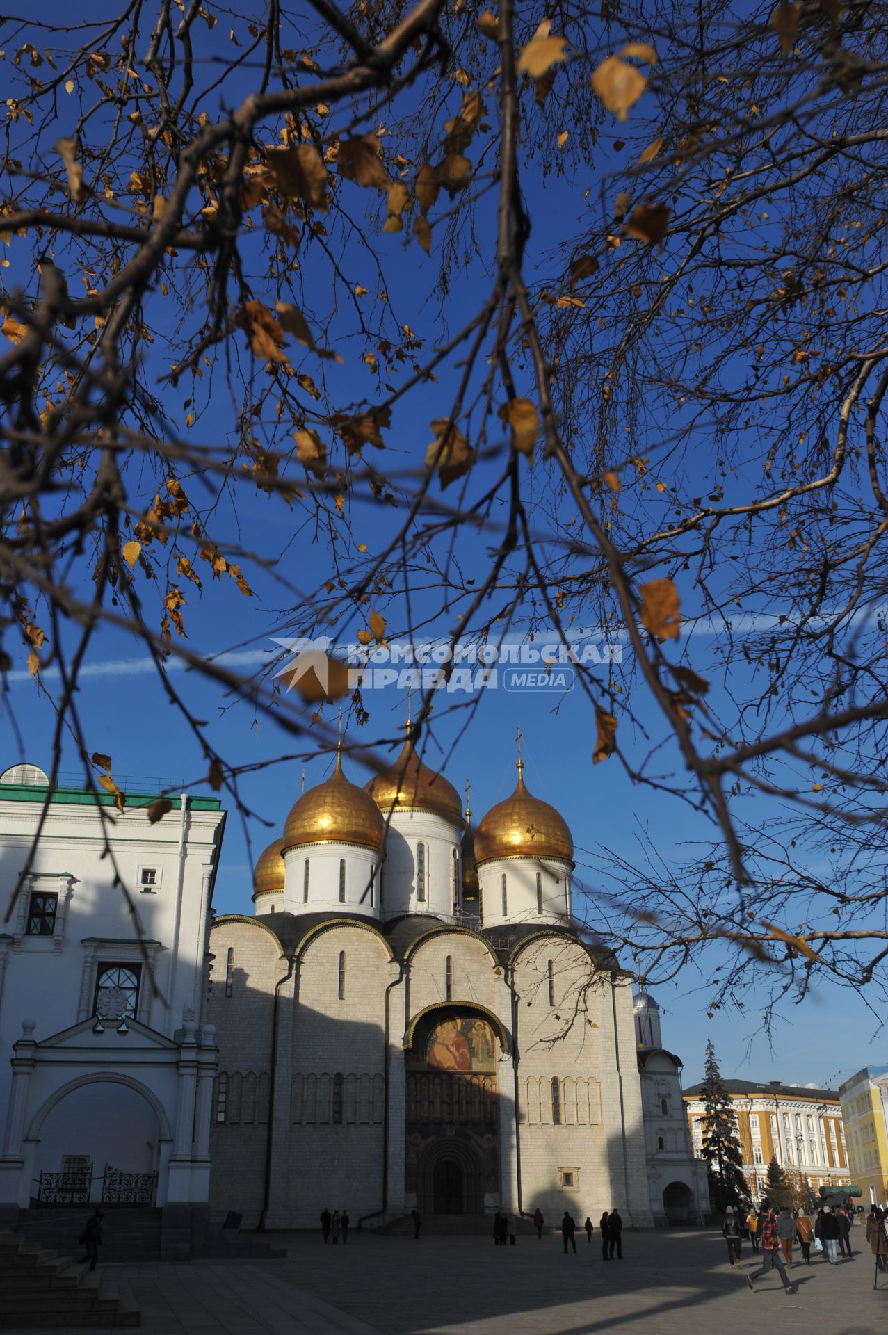 Московский Кремль. На снимке: Успенский собор