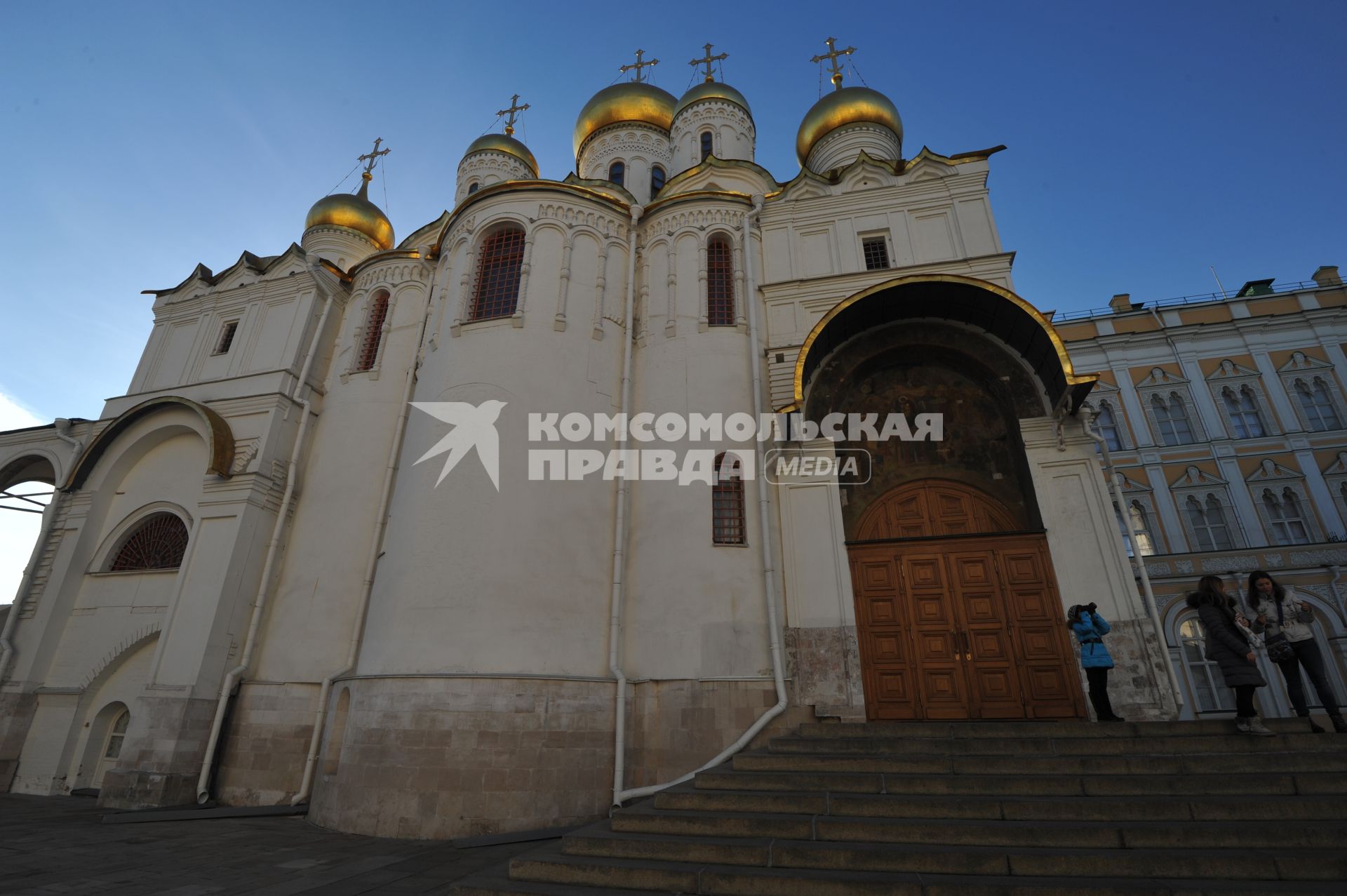 Московский Кремль. На снимке: Успенский собор