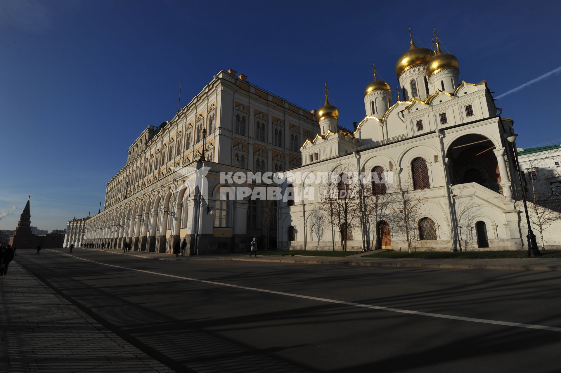 Московский Кремль. На снимке: Успенский собор