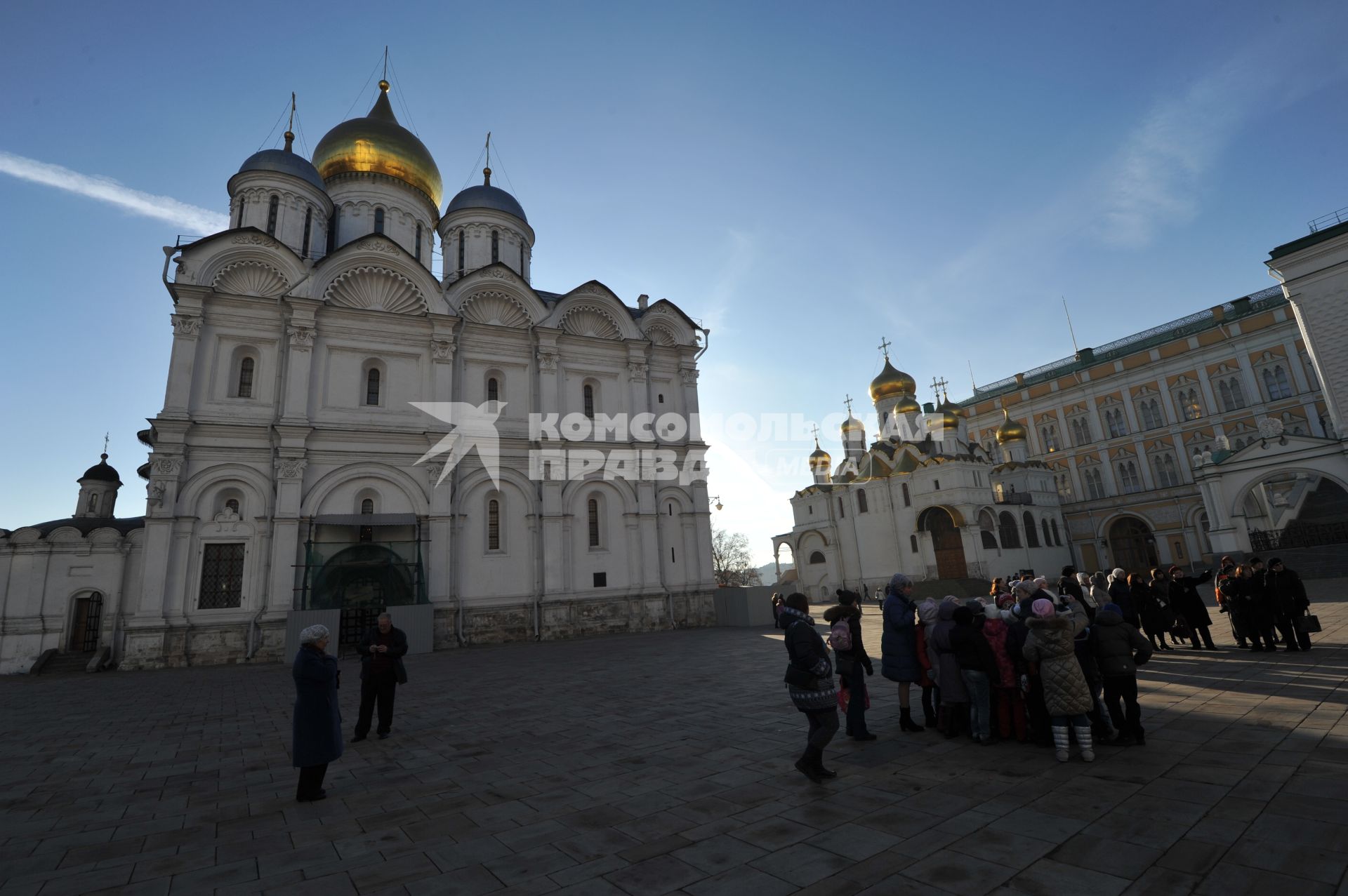 Московский Кремль. На снимке: Софийский собор.