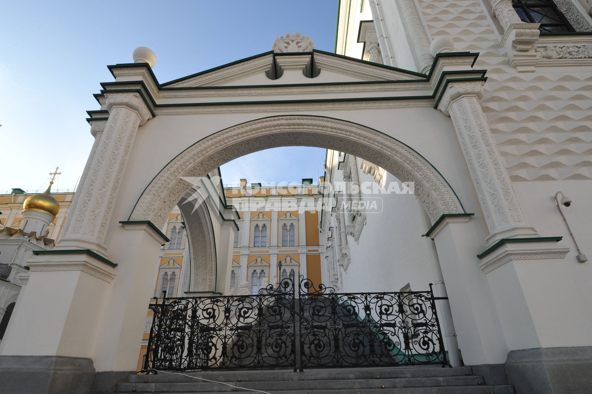 Московский Кремль. На снимке: грановитая палата