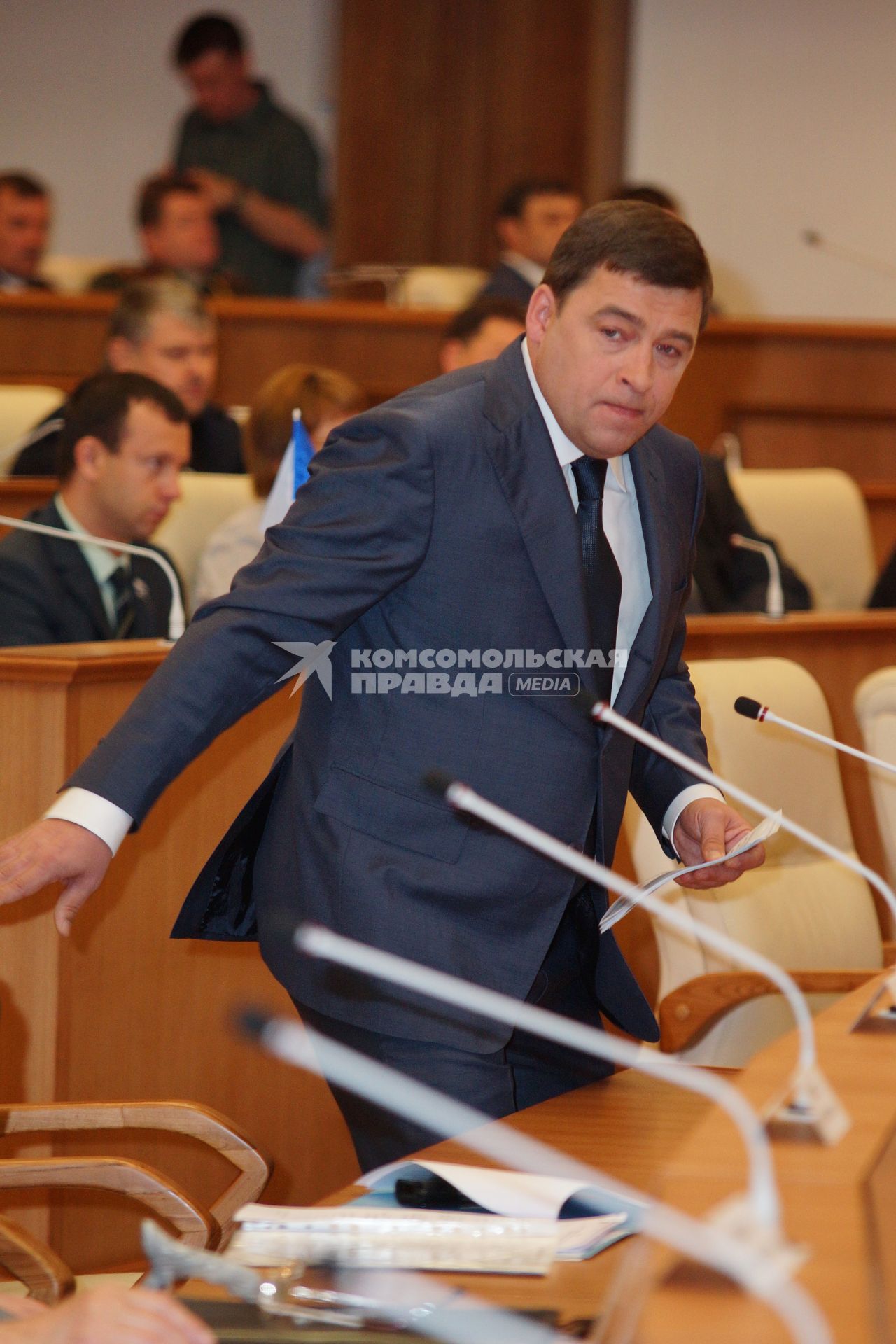 Губернатор Свердловской области Евгений Куйвашев.