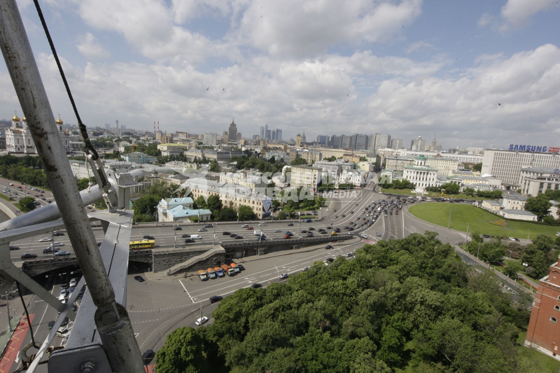 Вид на Москву.