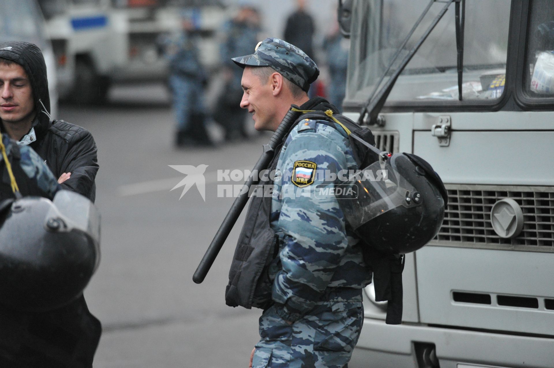 Московский ОМОН.