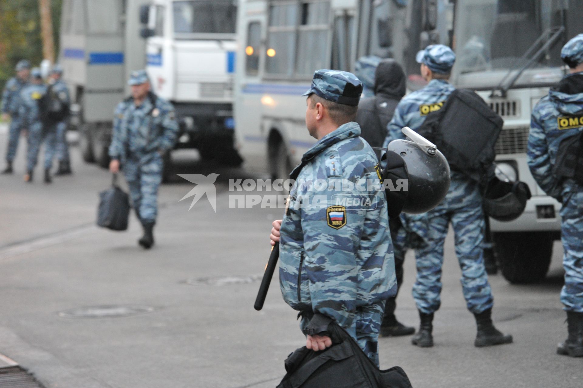 Московский ОМОН.