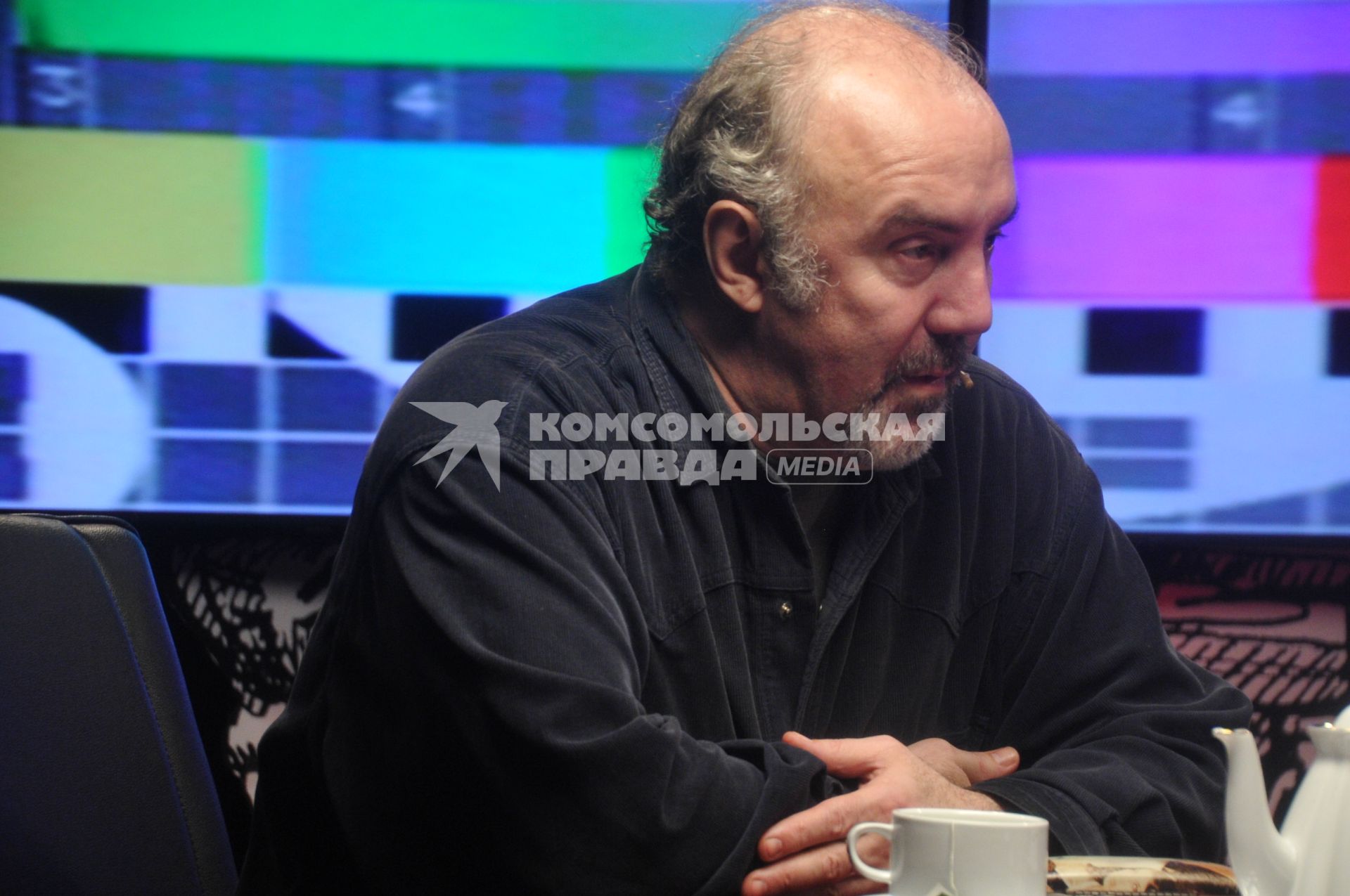 ИД `Комсомольская правда`.  Актер, режиссер Театра на Таганке Юрий Доронин.