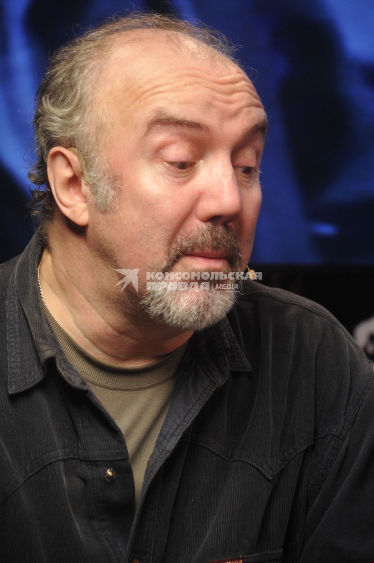ИД `Комсомольская правда`.  Актер, режиссер Театра на Таганке Юрий Доронин.