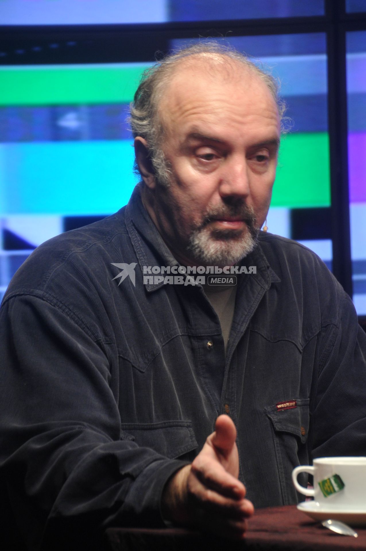 ИД `Комсомольская правда`.  Актер, режиссер Театра на Таганке Юрий Доронин.