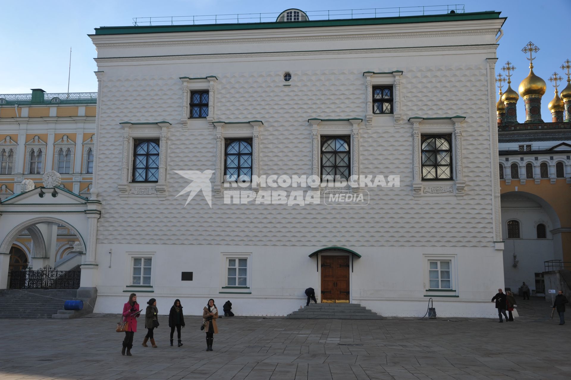 Московский Кремль. На снимке: грановитая палата