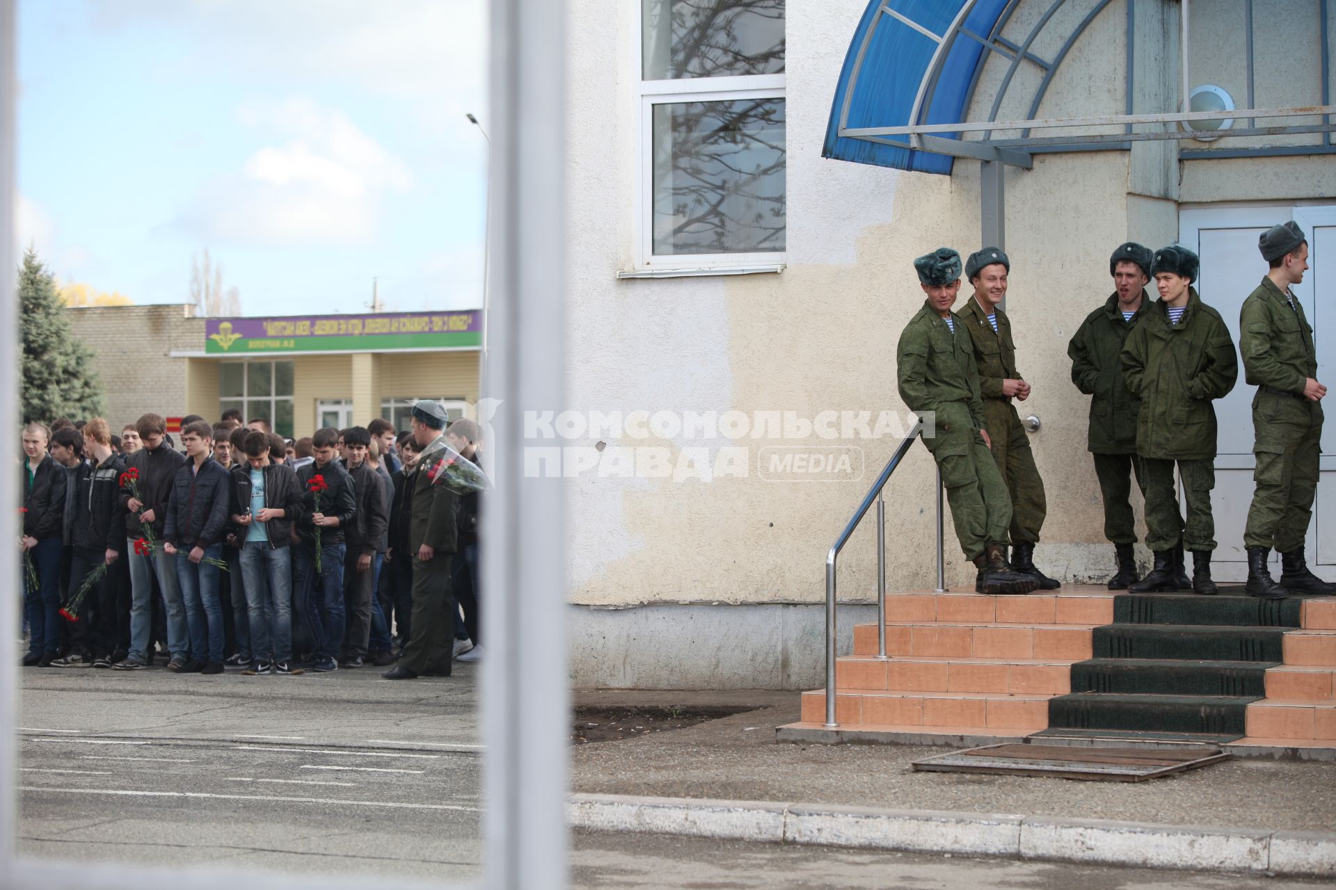 Ставрополь. День Призывника в 247-й Кавказском казачьем десантно-штурмовом полку