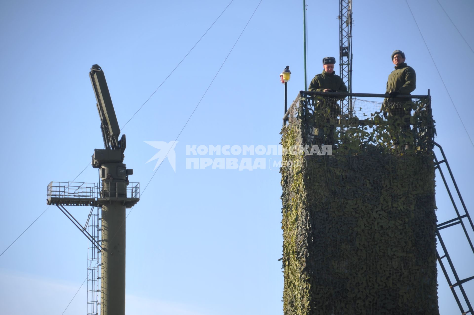 Воинская часть ПВО и воздушно-космической обороны.