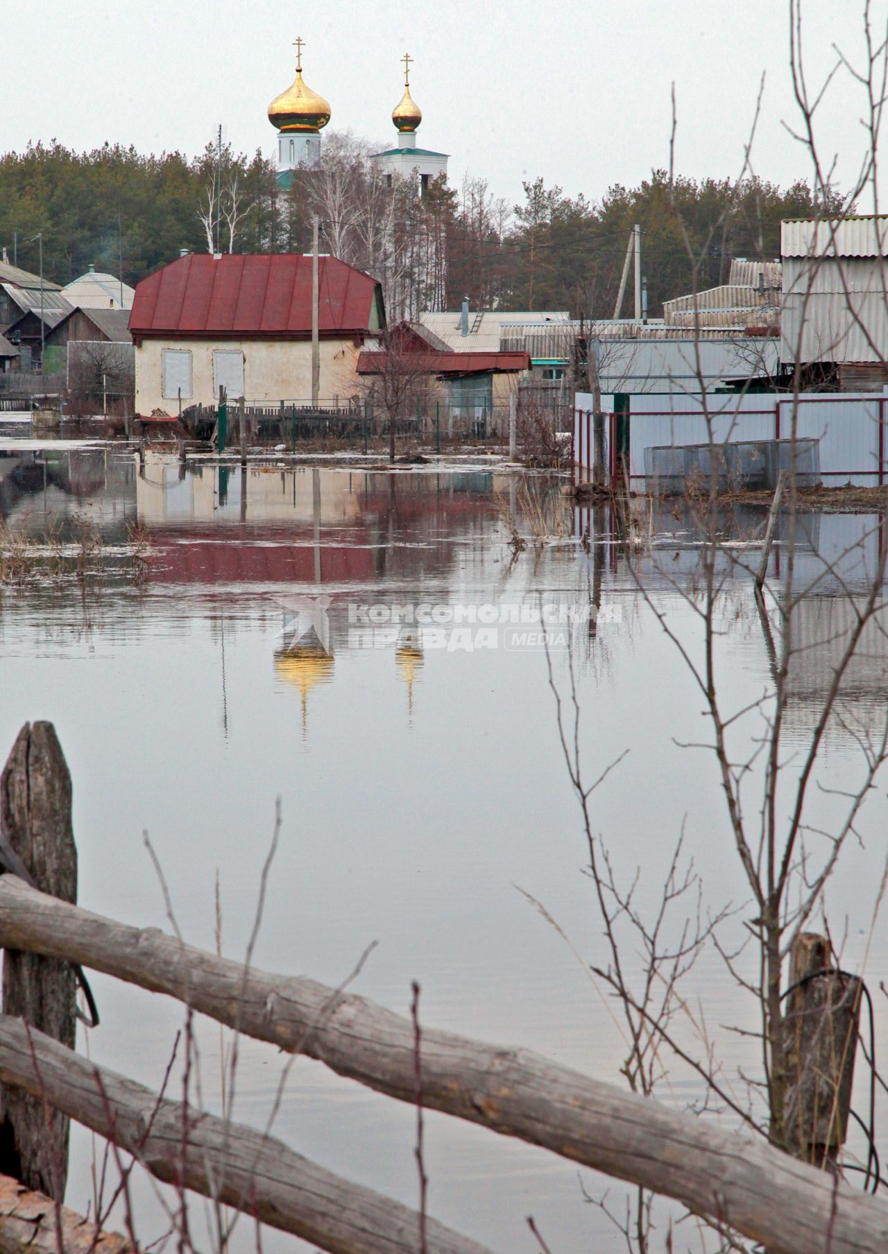 Затопленное село Шуберское.