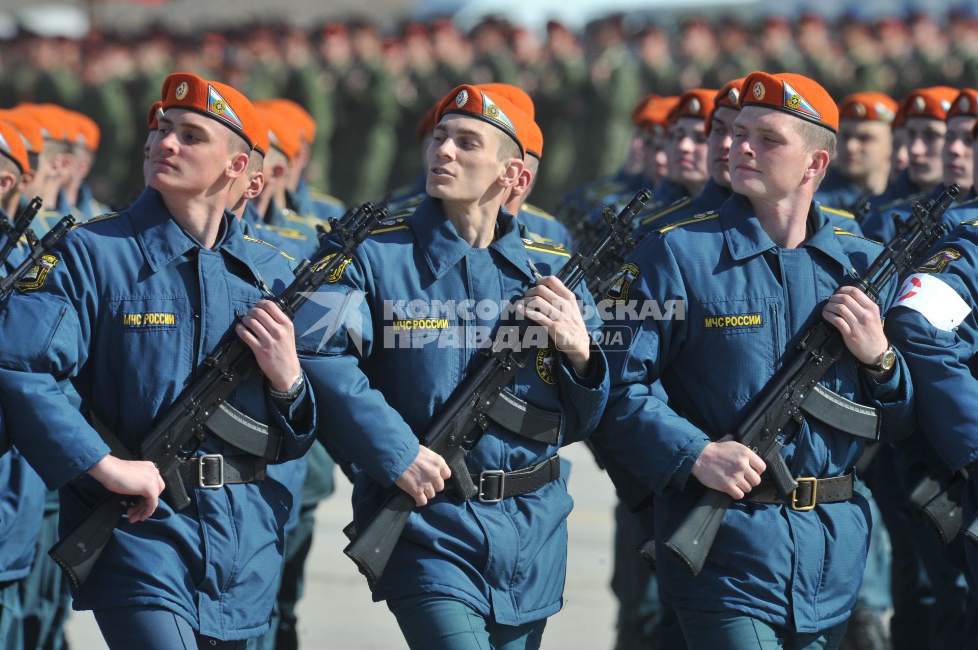 Полигон Алабино. Репетиция парада Победы.