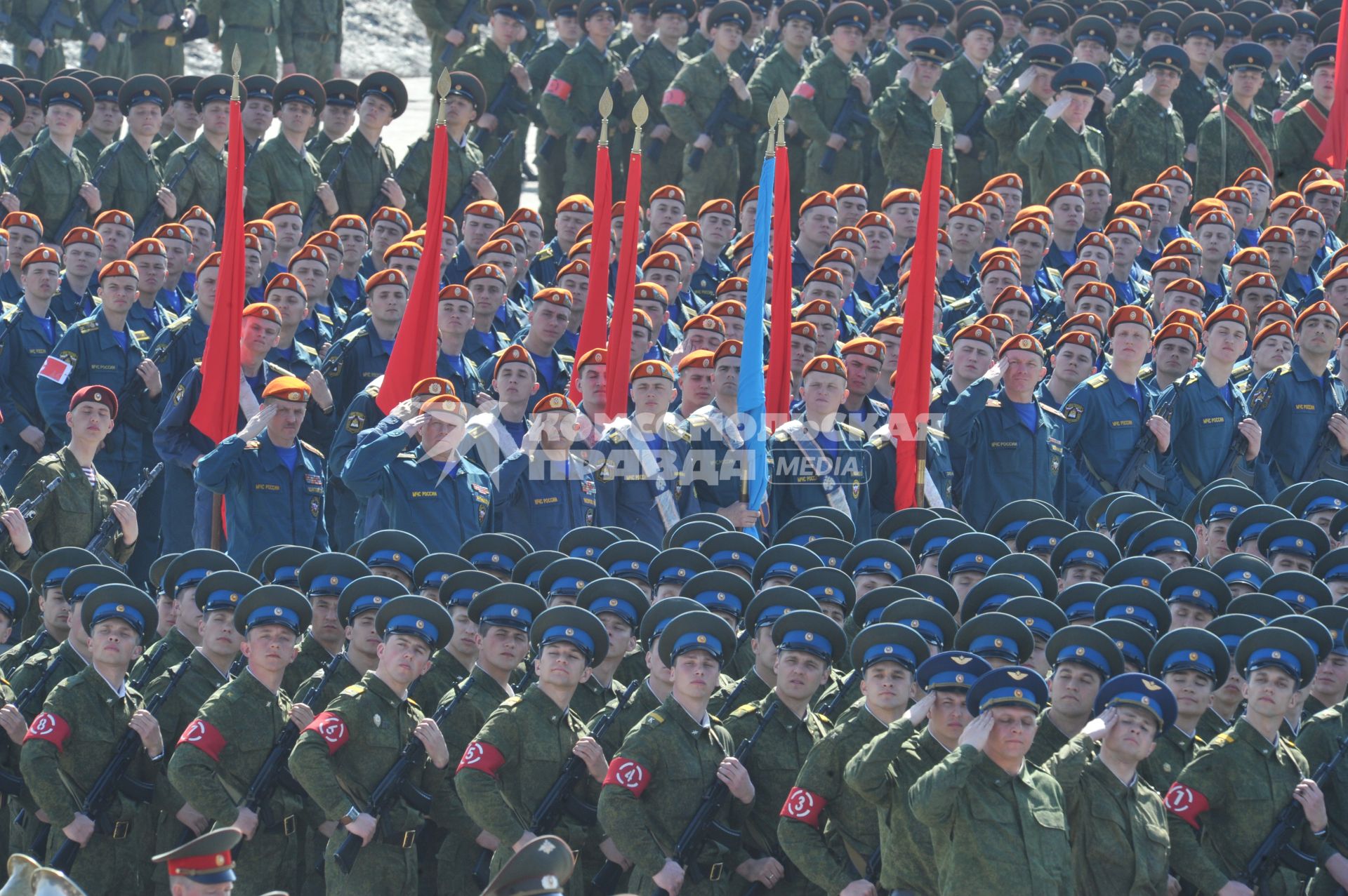 Полигон Алабино. Репетиция парада Победы.