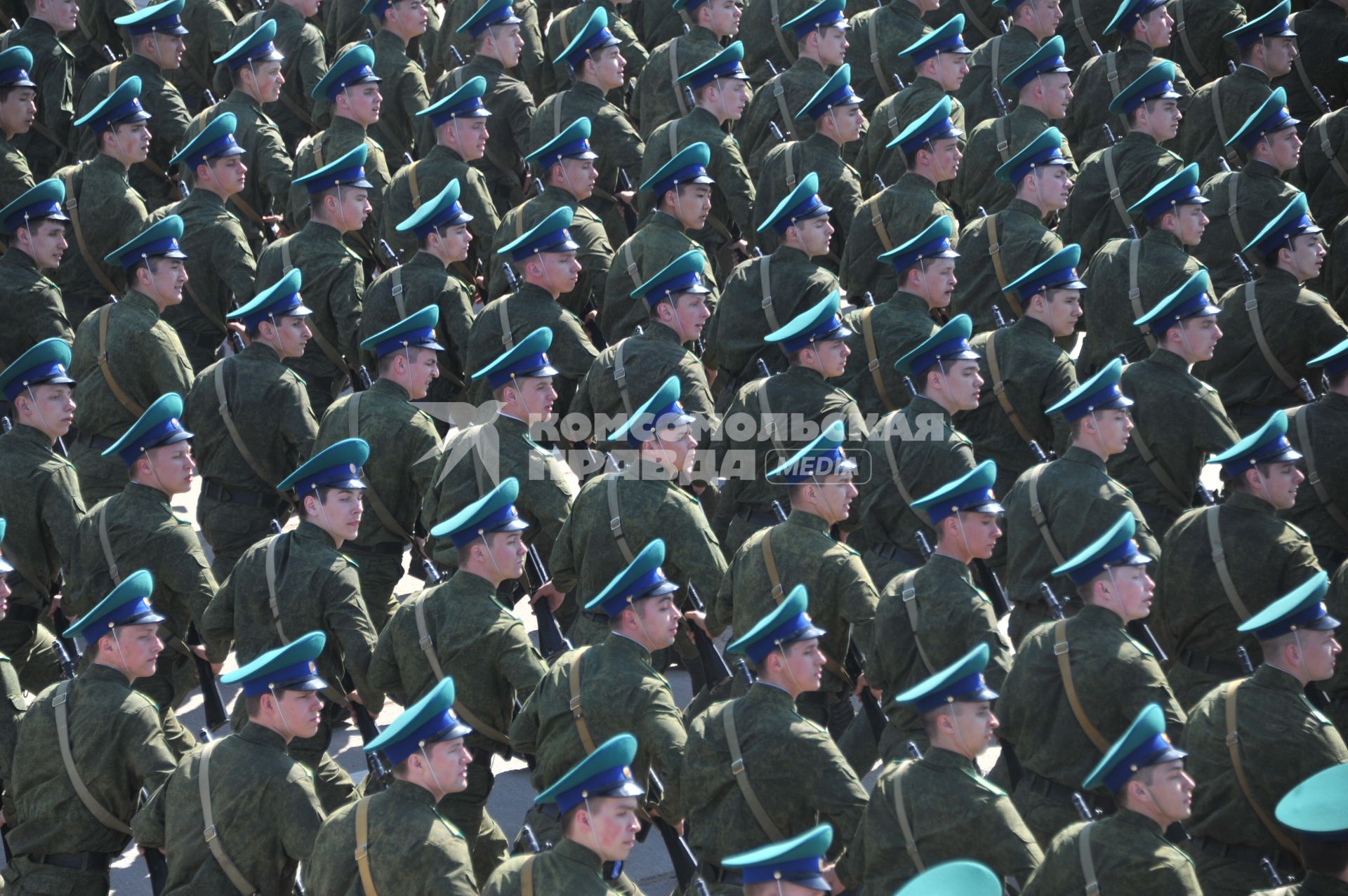 Полигон Алабино. Репетиция парада Победы.