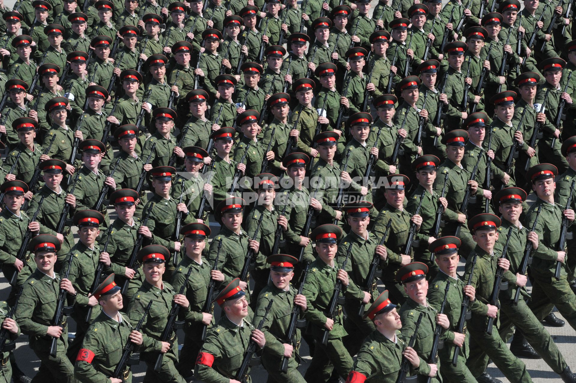 Полигон Алабино. Репетиция парада Победы.