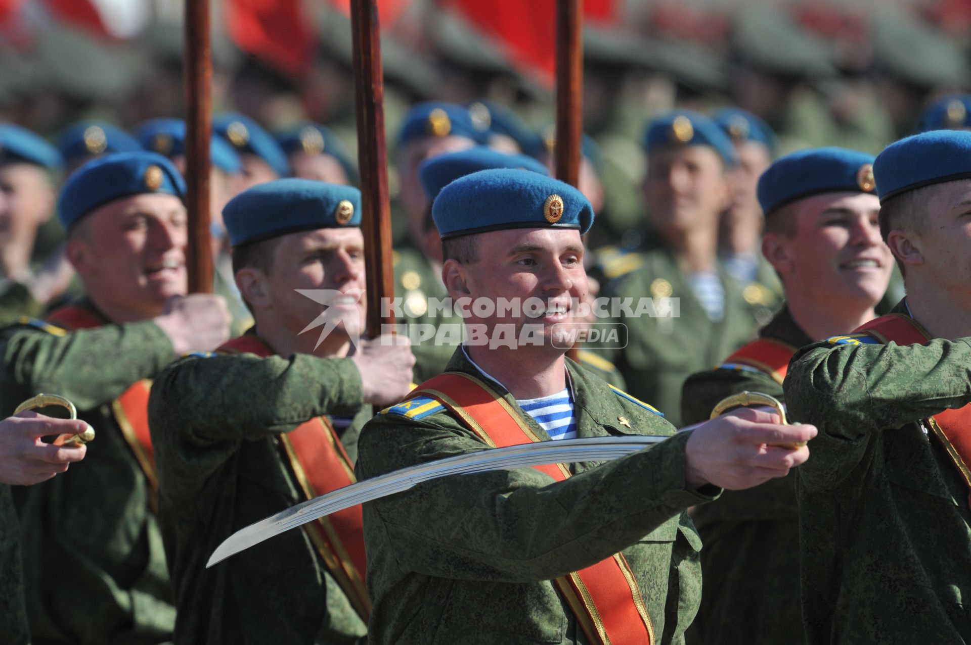 Полигон Алабино. Репетиция парада Победы.