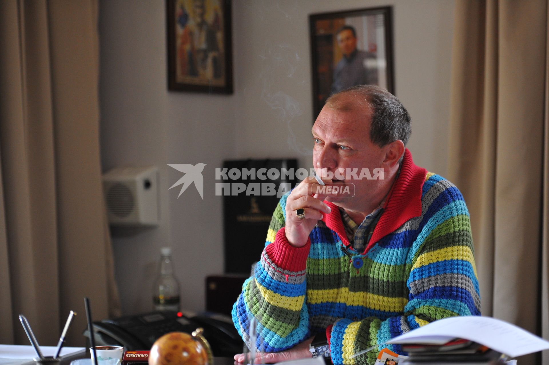 Директор Тбилисского Государственного академического русского драматического театра им. А. С. Грибоедова Николай Свентицкий