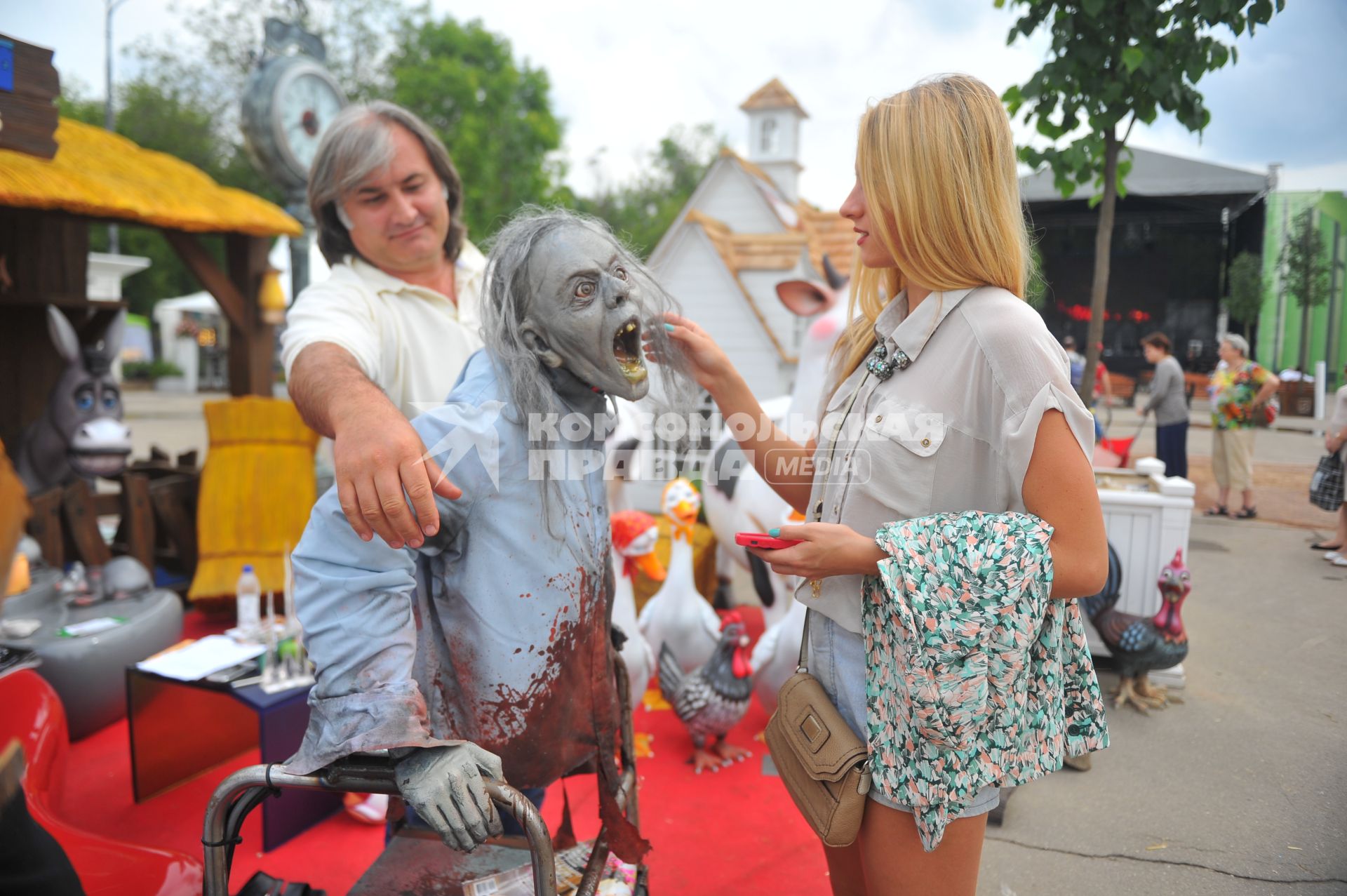 `Flower show 2013` - фестиваль садов и цветов в Парке Горького.