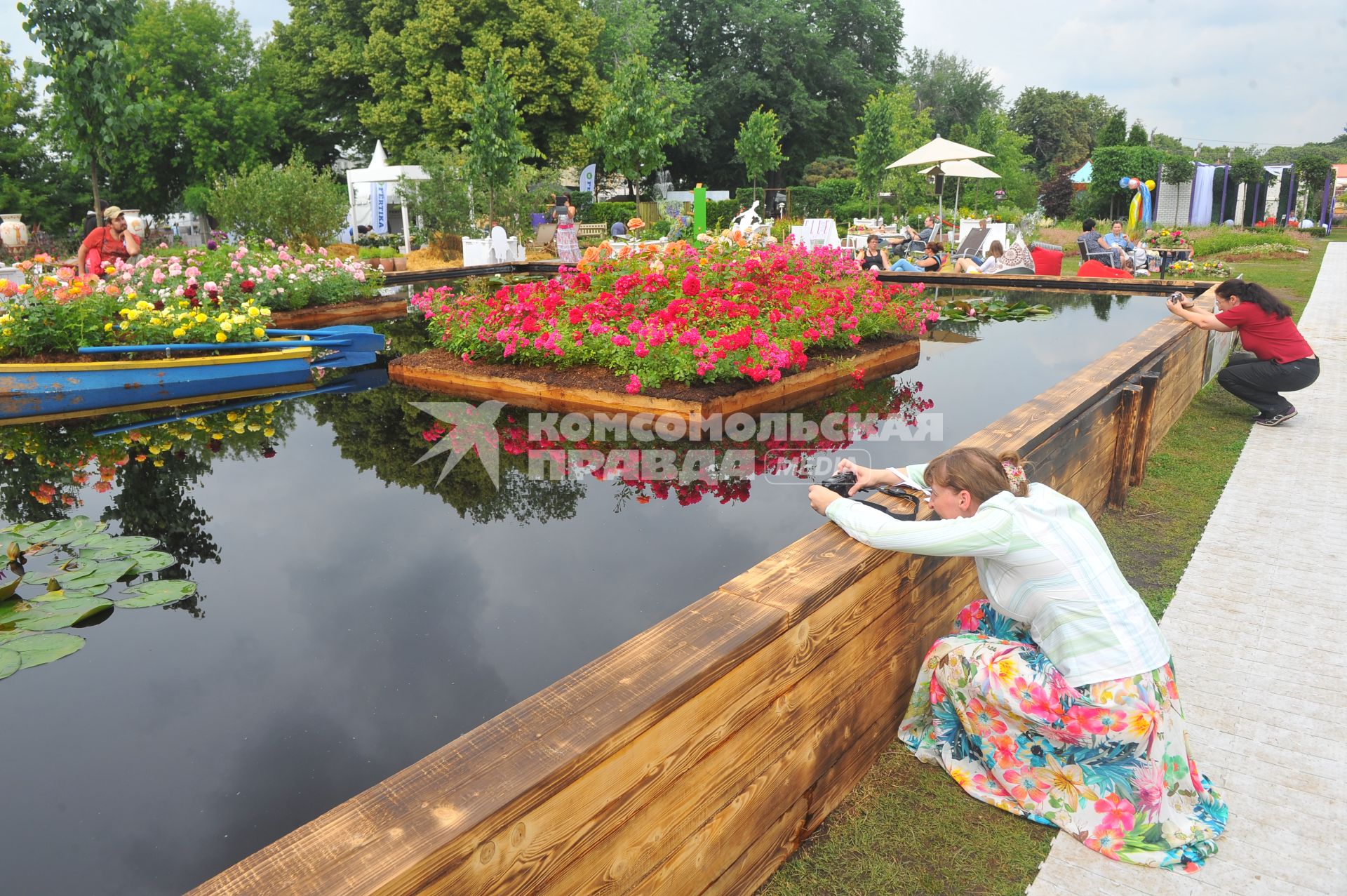 `Flower show 2013` - фестиваль садов и цветов в Парке Горького.