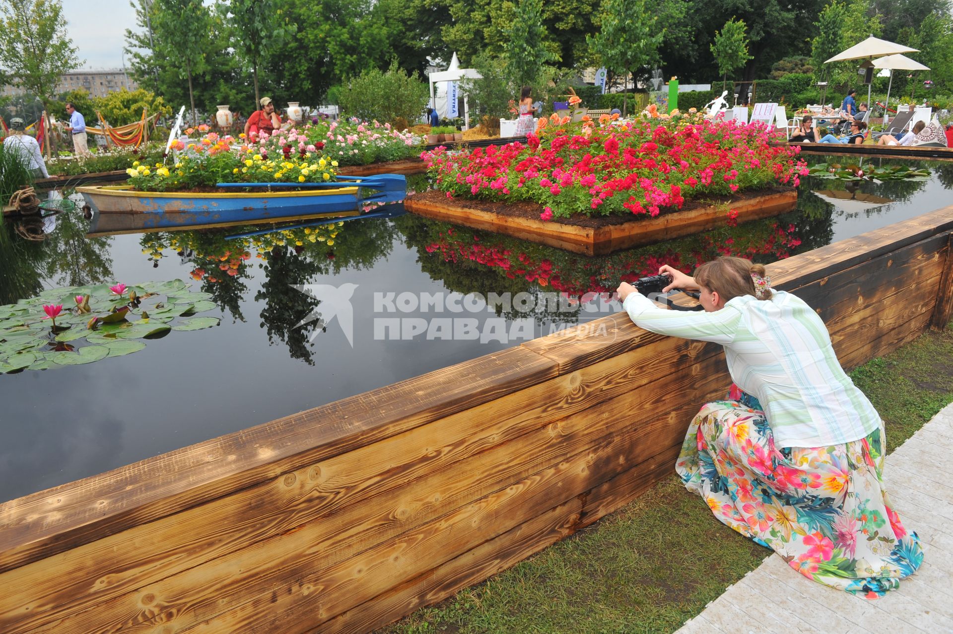 `Flower show 2013` - фестиваль садов и цветов в Парке Горького.