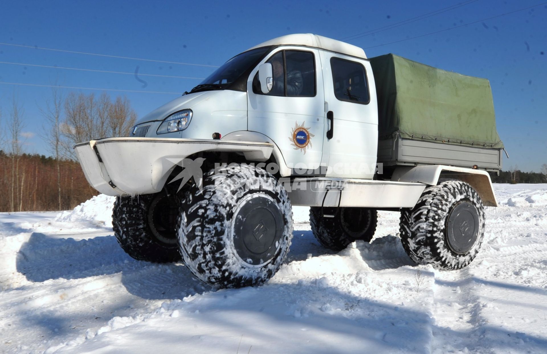 Болотоход ГАЗ.