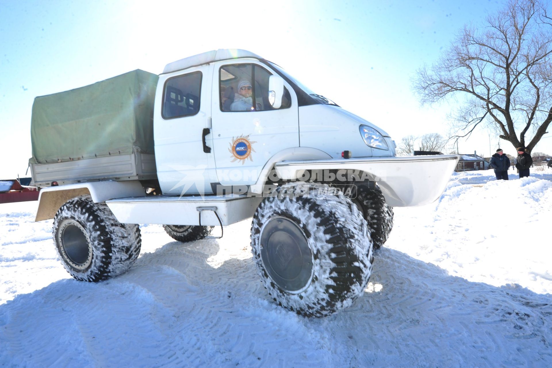 Болотоход ГАЗ.