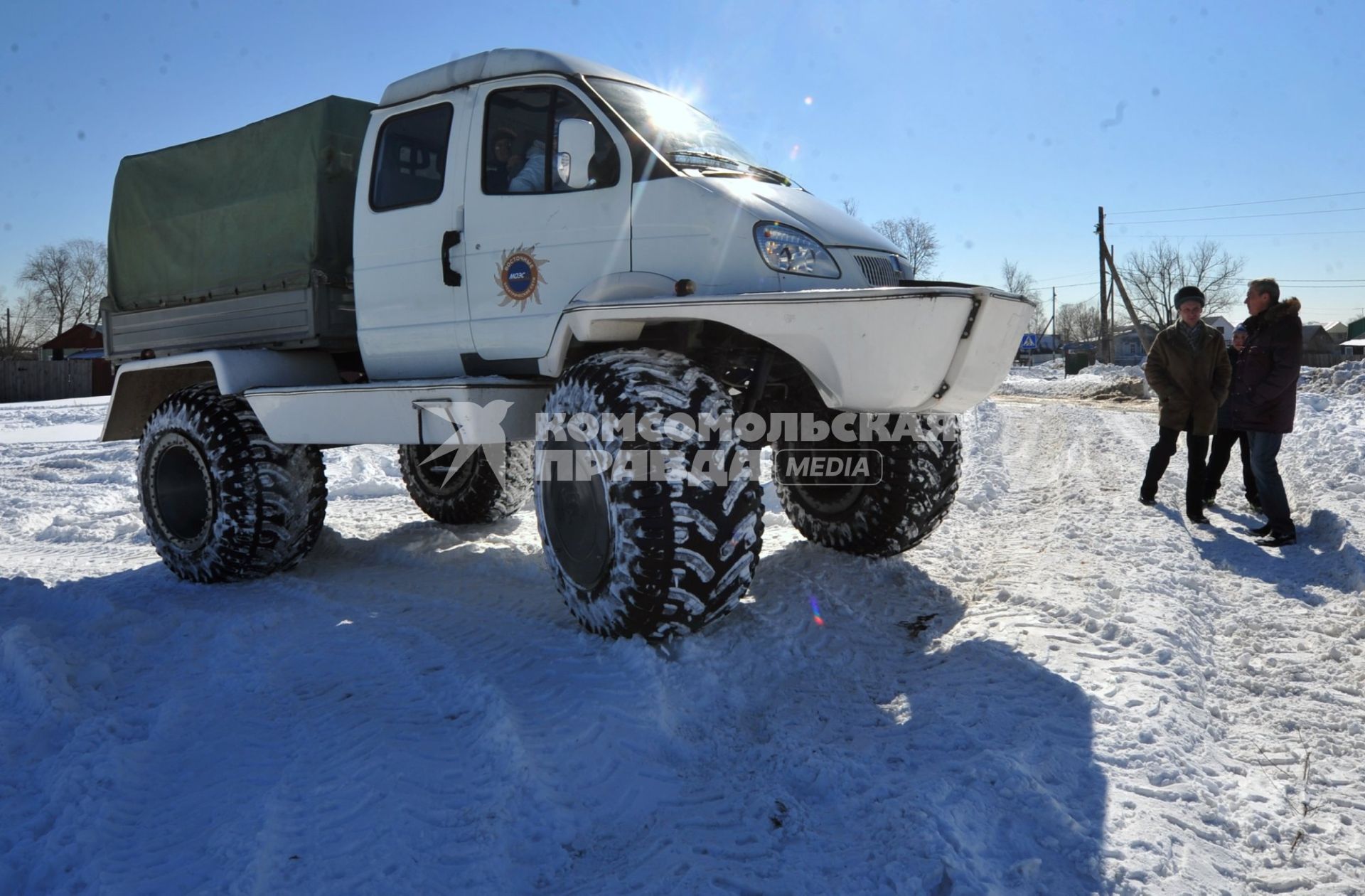 Болотоход ГАЗ.