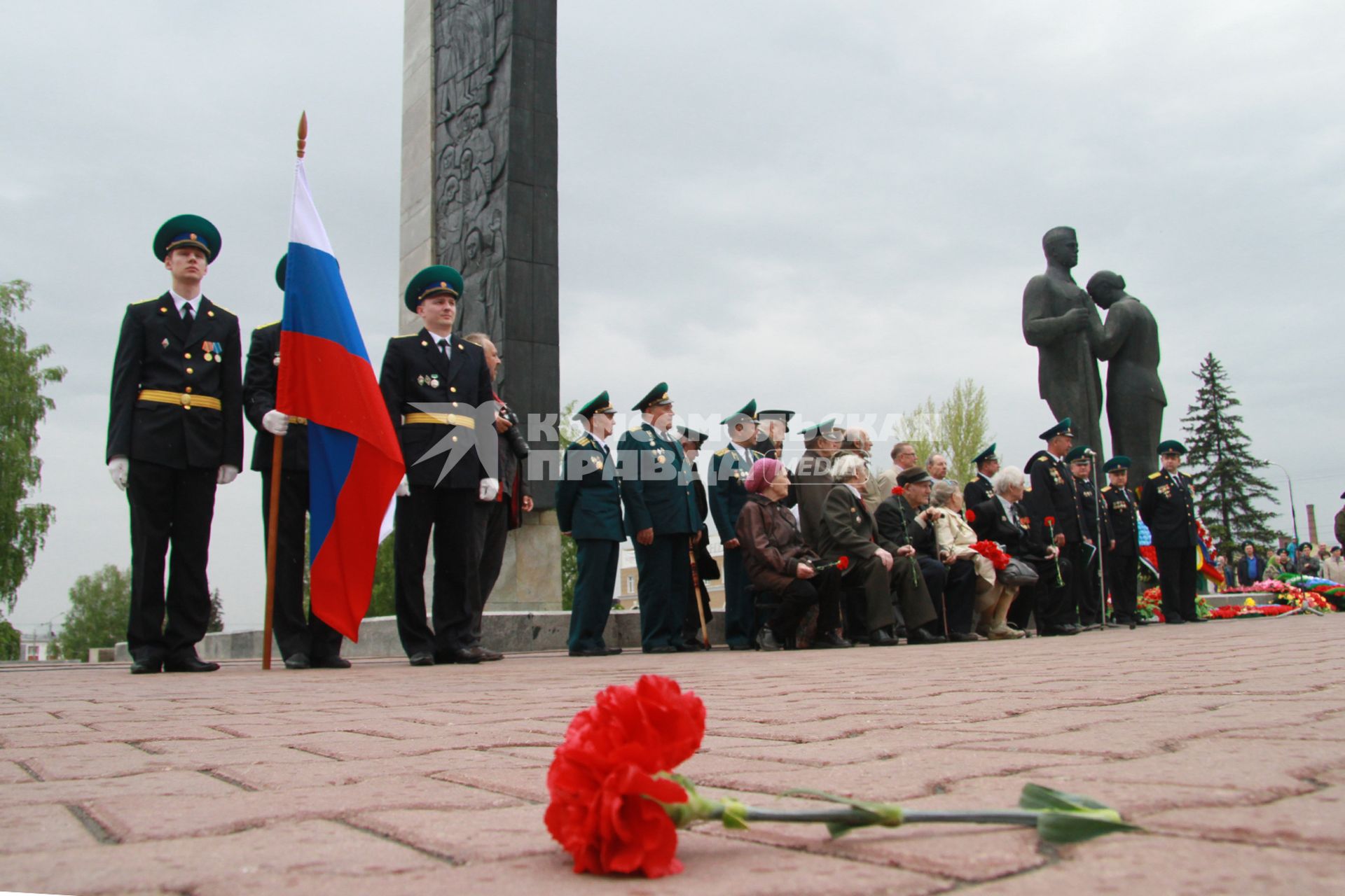 День пограничника. Торжественная часть.