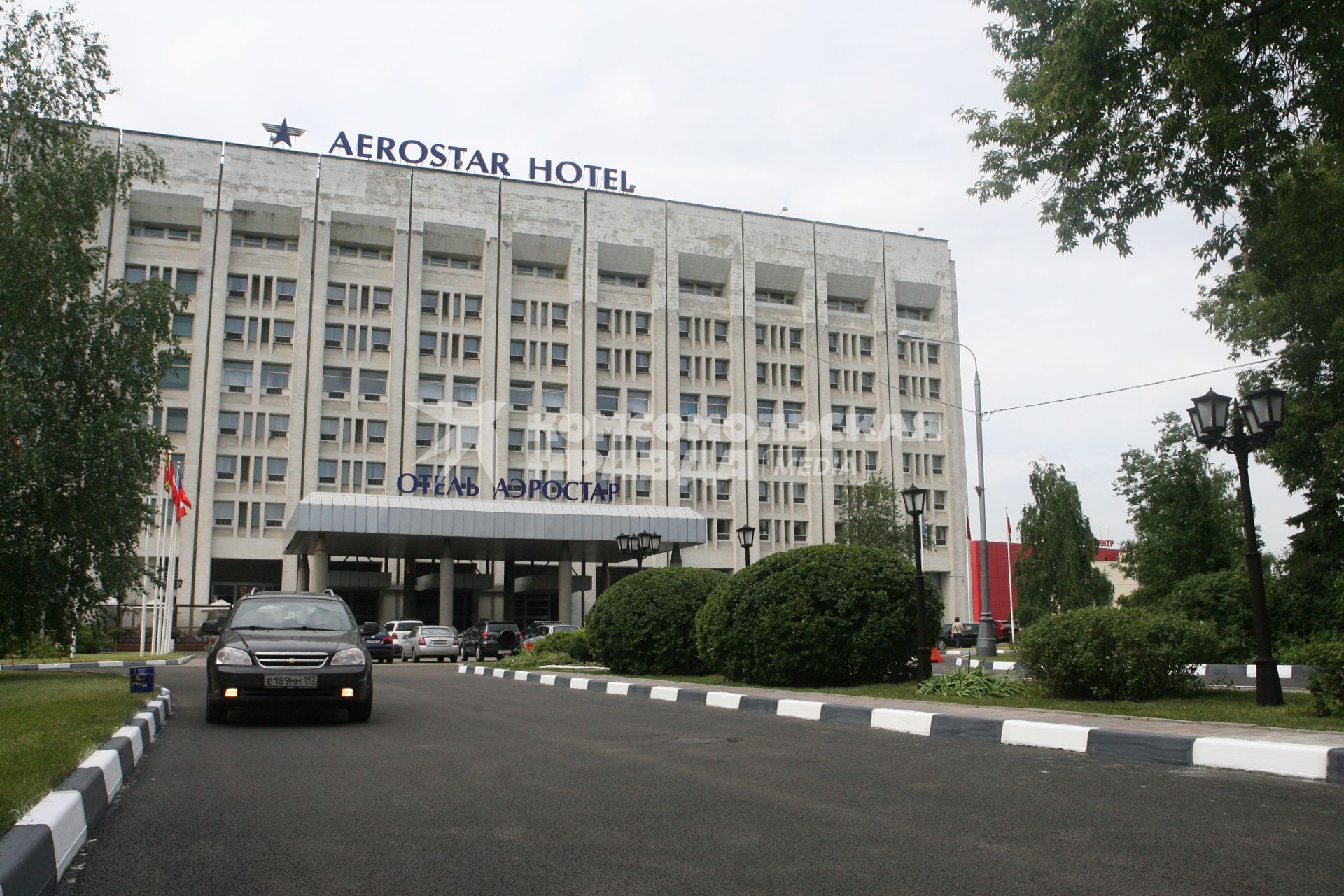 Ленинградский проспект. На снимке: Aerostar Hotel